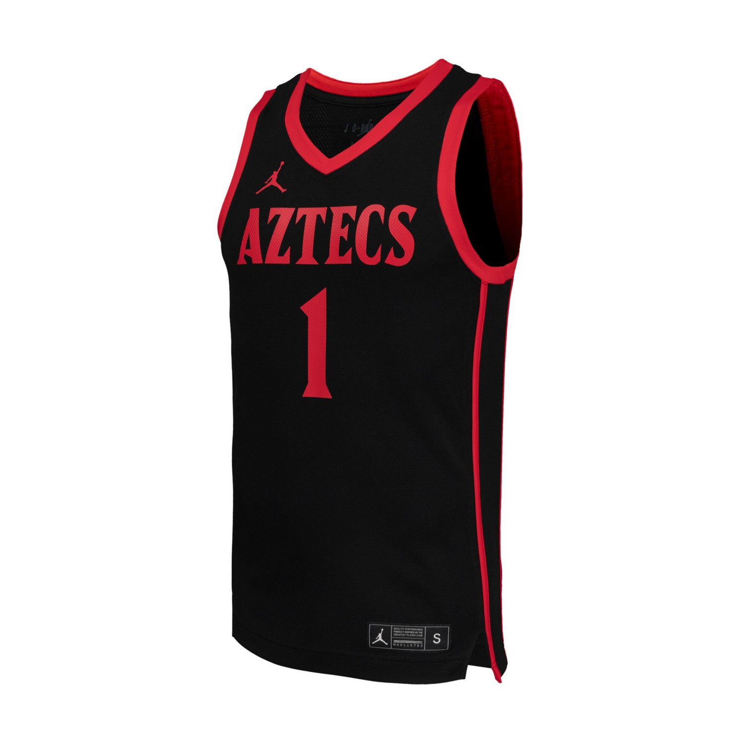Jordan Brand 1 San Diego State Aztecs Replica Basketball Jersey - view number 2