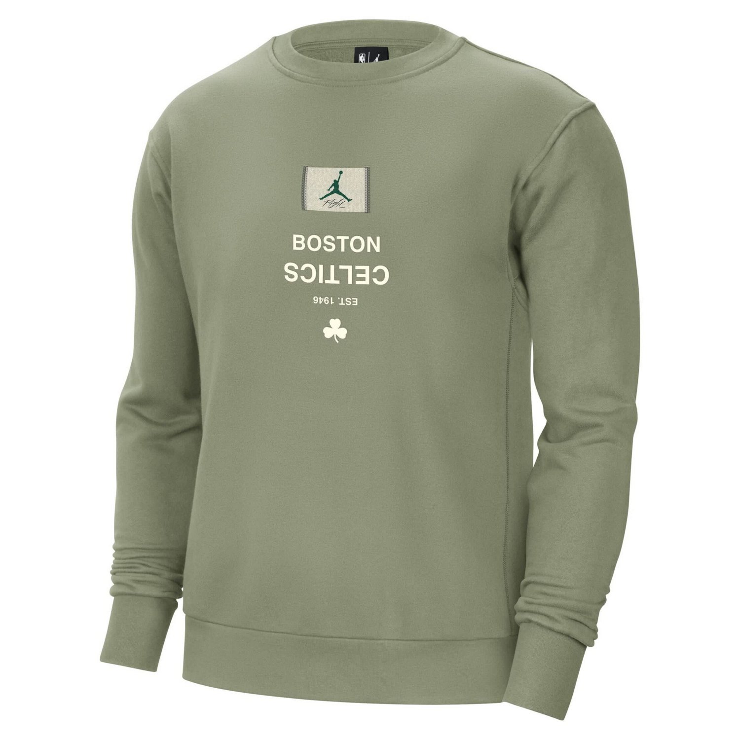 Jordan Brand Boston Celtics Courtside Statement Edition Heavyweight Pullover Sweatshirt - view number 2