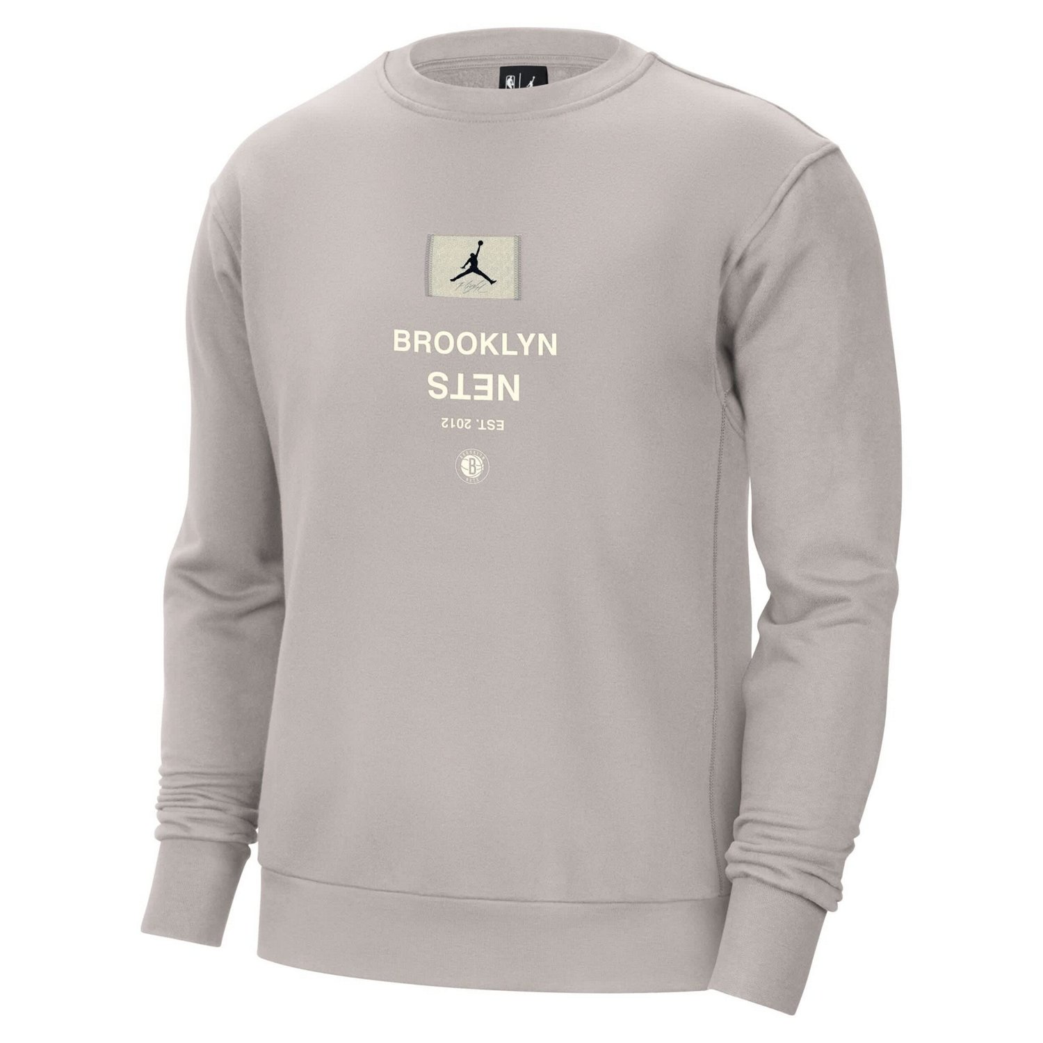 Jordan Brand Brooklyn Nets Courtside Statement Edition Heavyweight Pullover Sweatshirt                                           - view number 2