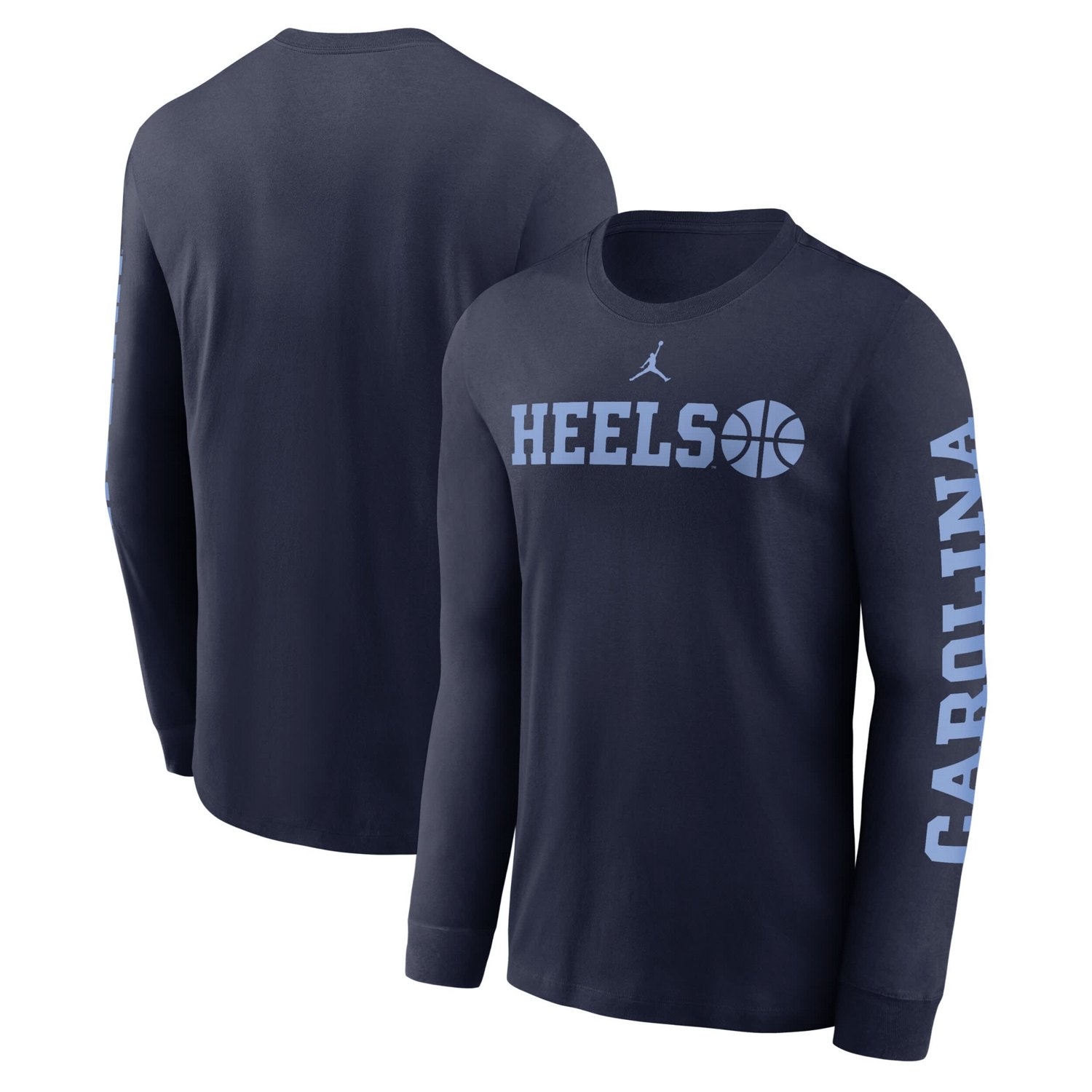 Jordan Brand Carolina North Carolina Tar Heels Basketball Icon Two-Hit Long Sleeve T-Shirt