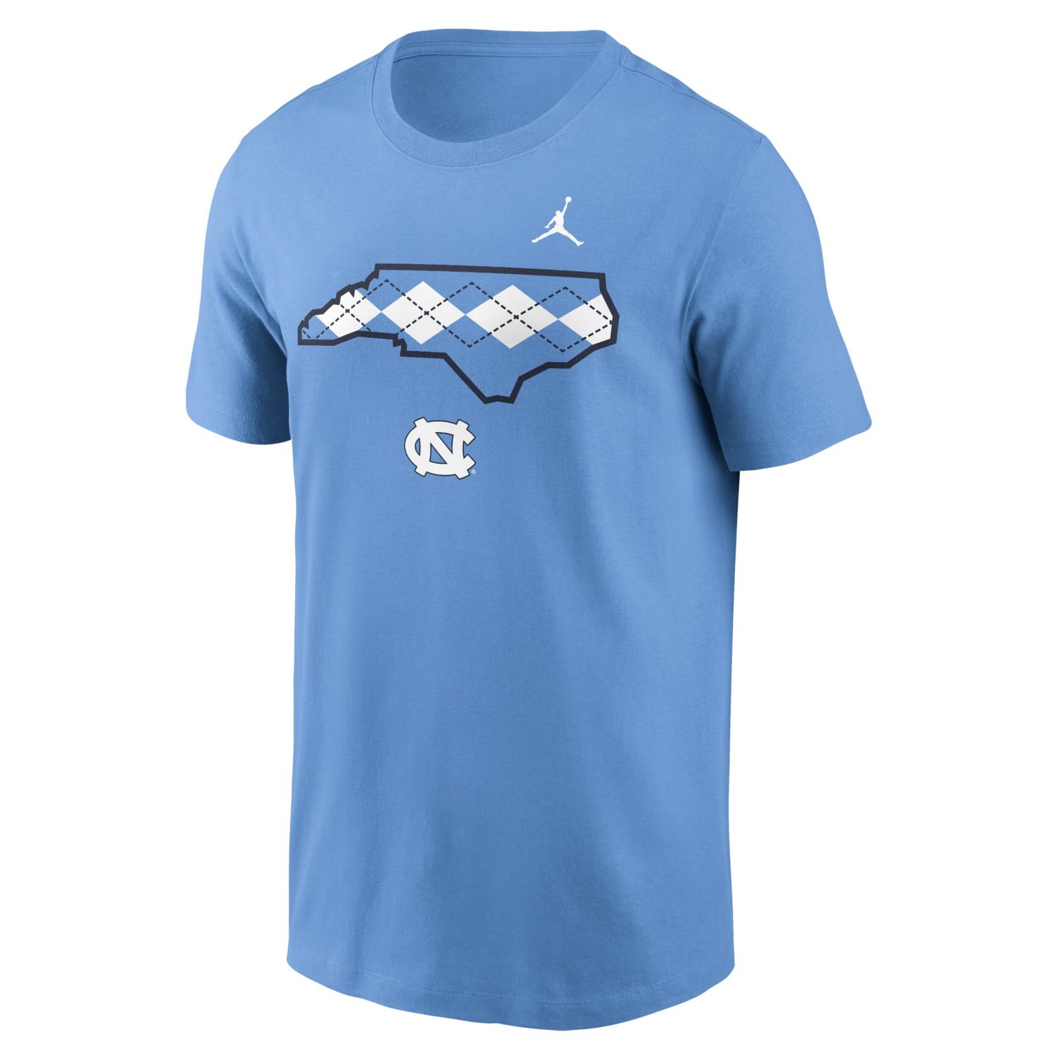 Jordan Brand Carolina North Carolina Tar Heels Campus State Shape T-Shirt - view number 2