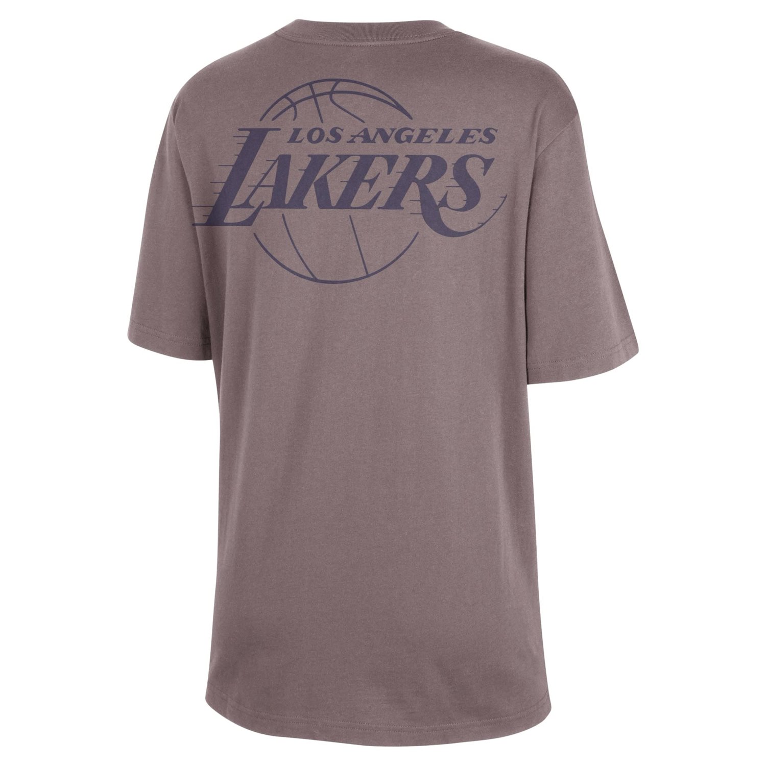 Jordan Brand Charcoal Los Angeles Lakers Courtside Statement Edition Boyfriend T-Shirt - view number 3