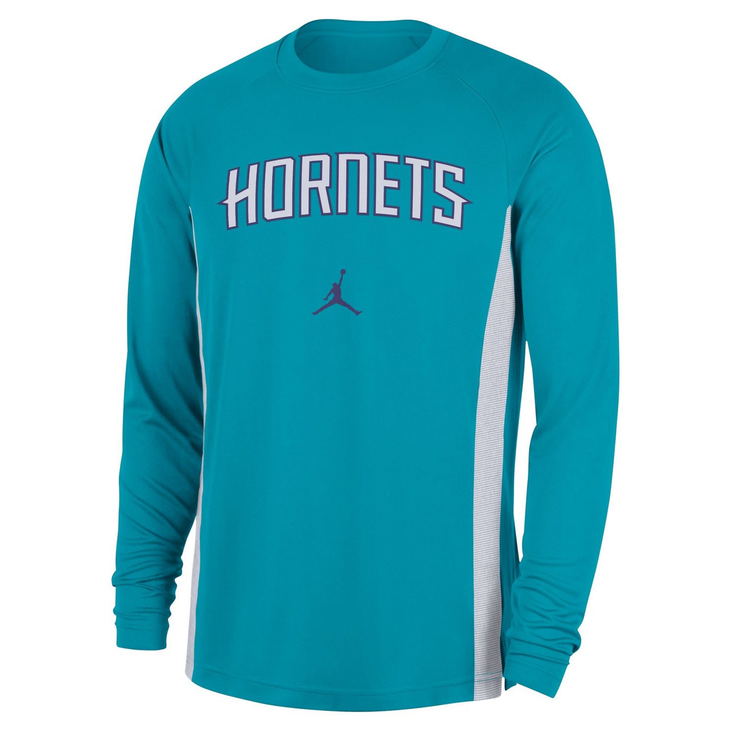 Jordan Brand Charlotte Hornets 2025 26 Authentic Pre-Game Legend Dri-FIT Long Sleeve Shooting Shirt - view number 2