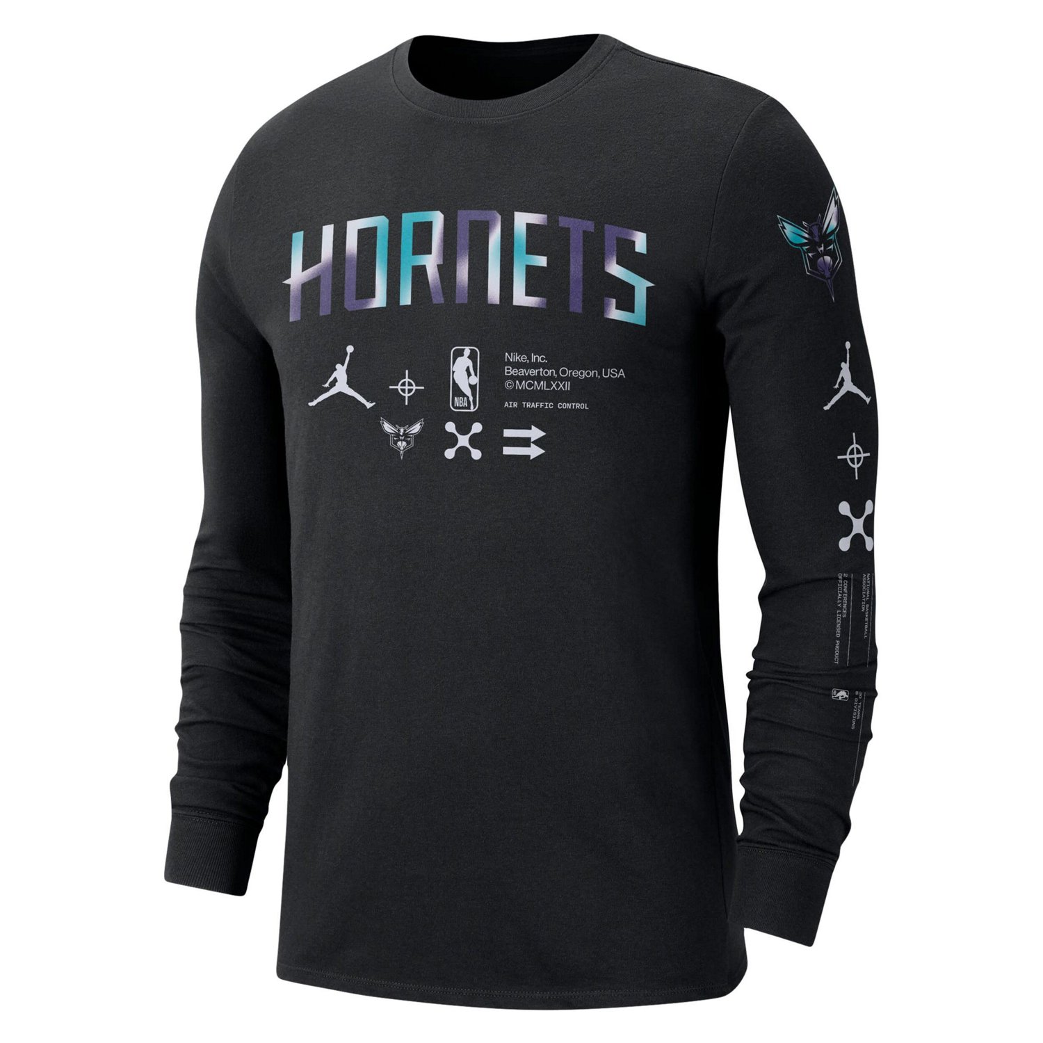 Jordan Brand Charlotte Hornets Essential Air Traffic Control Long Sleeve T-Shirt                                                 - view number 2