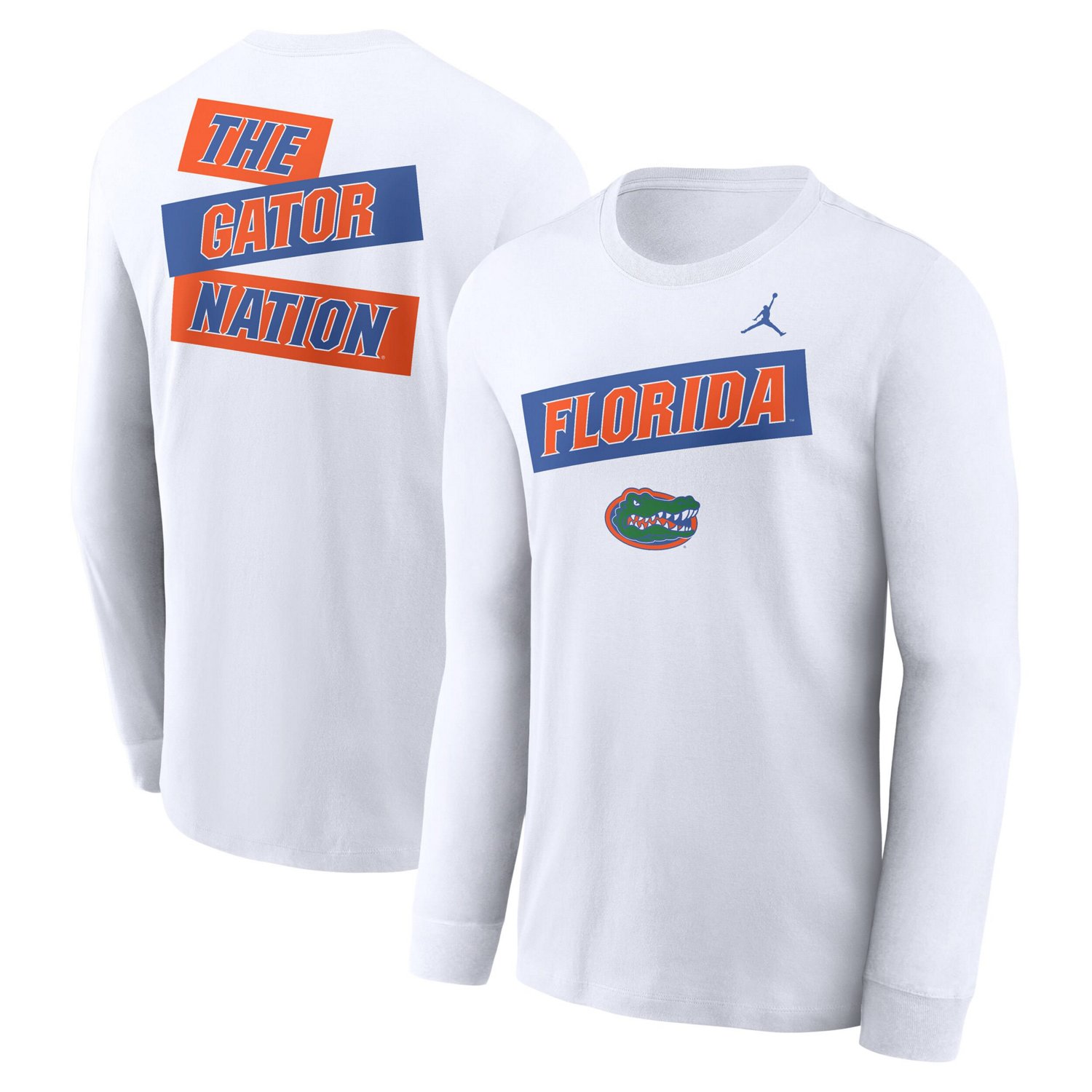 Jordan Brand Florida Gators Two-Hit Classic Location Long Sleeve T-Shirt - view number 1