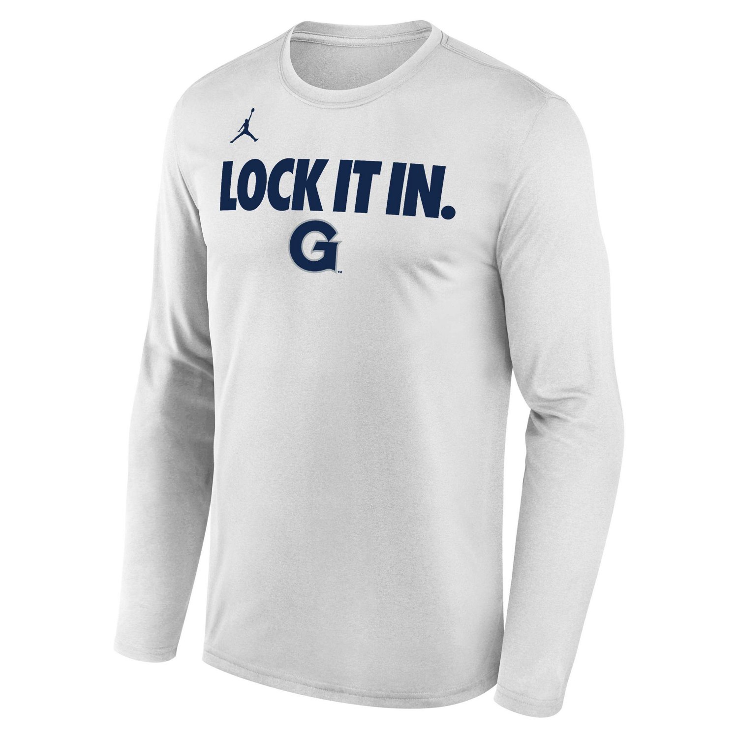 Jordan Brand Georgetown Hoyas 2026 On-Court Bench Long Sleeve T-Shirt - view number 2