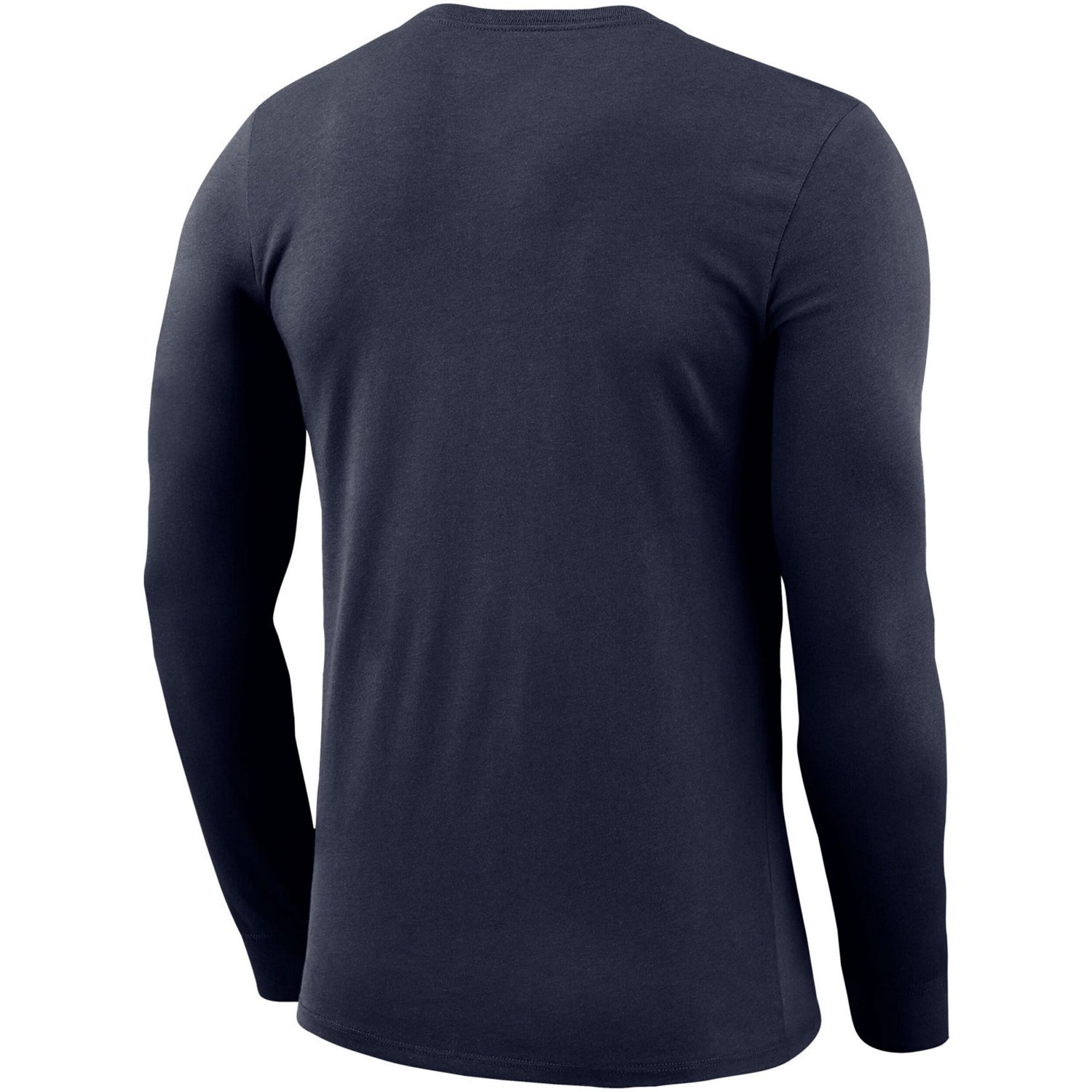 Jordan Brand Heathered Gray Georgetown Hoyas Basketball Icon Legend Performance Long Sleeve T-Shirt                              - view number 3