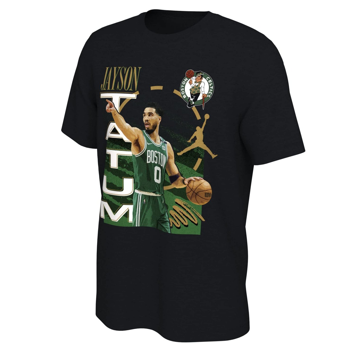 Jordan Brand Jayson Tatum Boston Celtics Player T-Shirt                                                                          - view number 2
