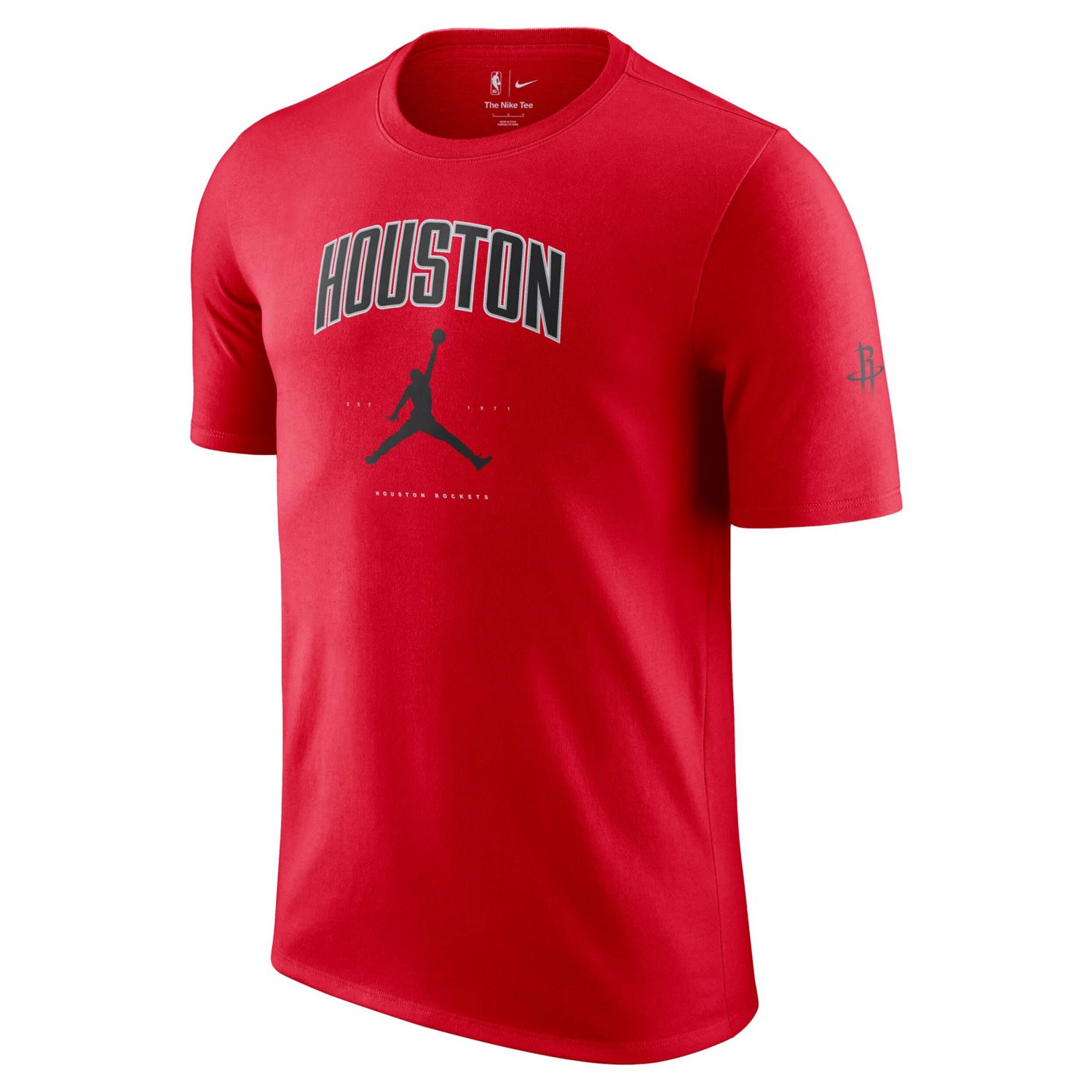 Jordan Brand Men's Houston Rockets Essential Cities Short Sleeves T-shirt - view number 2