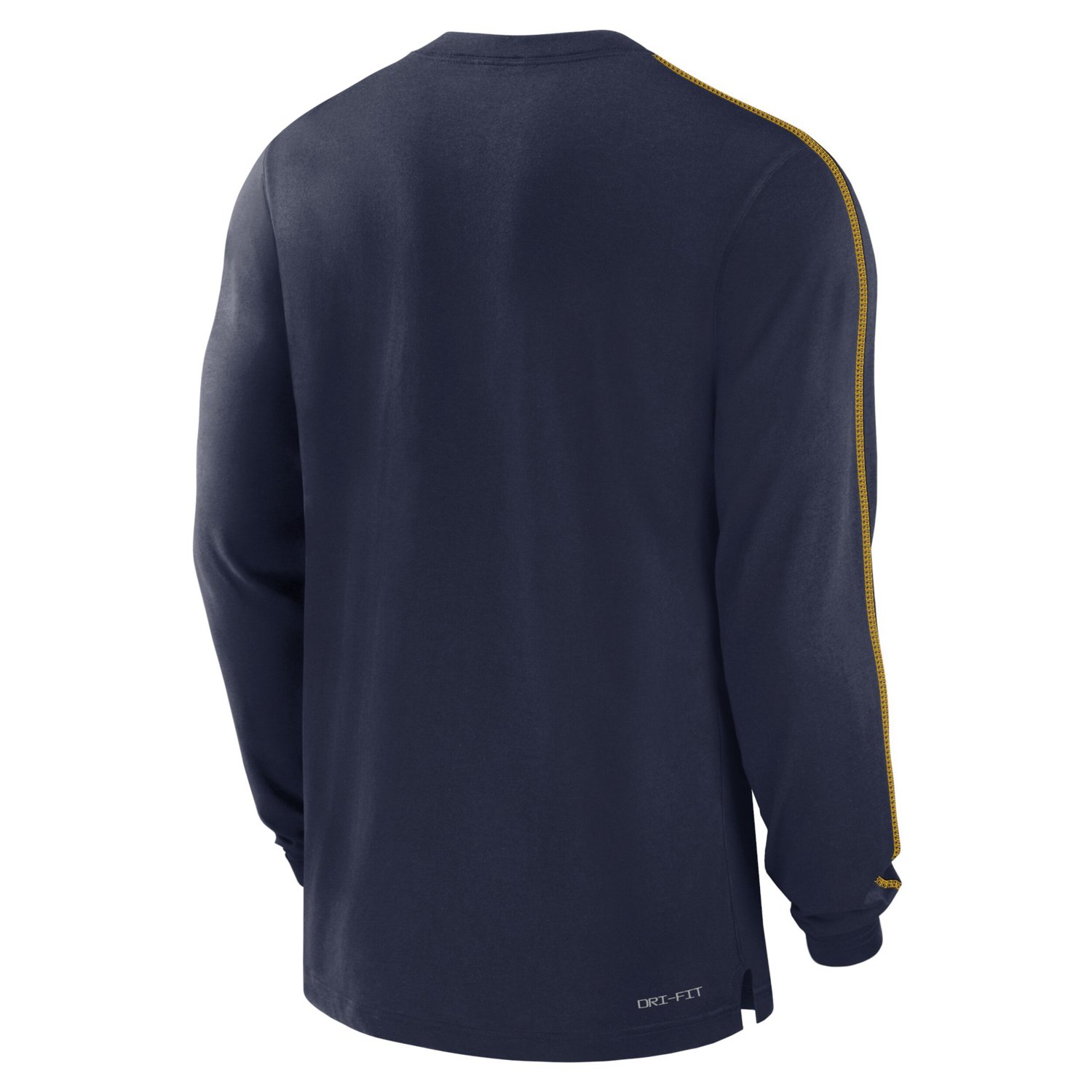 Jordan Brand Michigan Wolverines 2024 Sideline Player Tri-Blend Performance Long Sleeve T-Shirt - view number 3