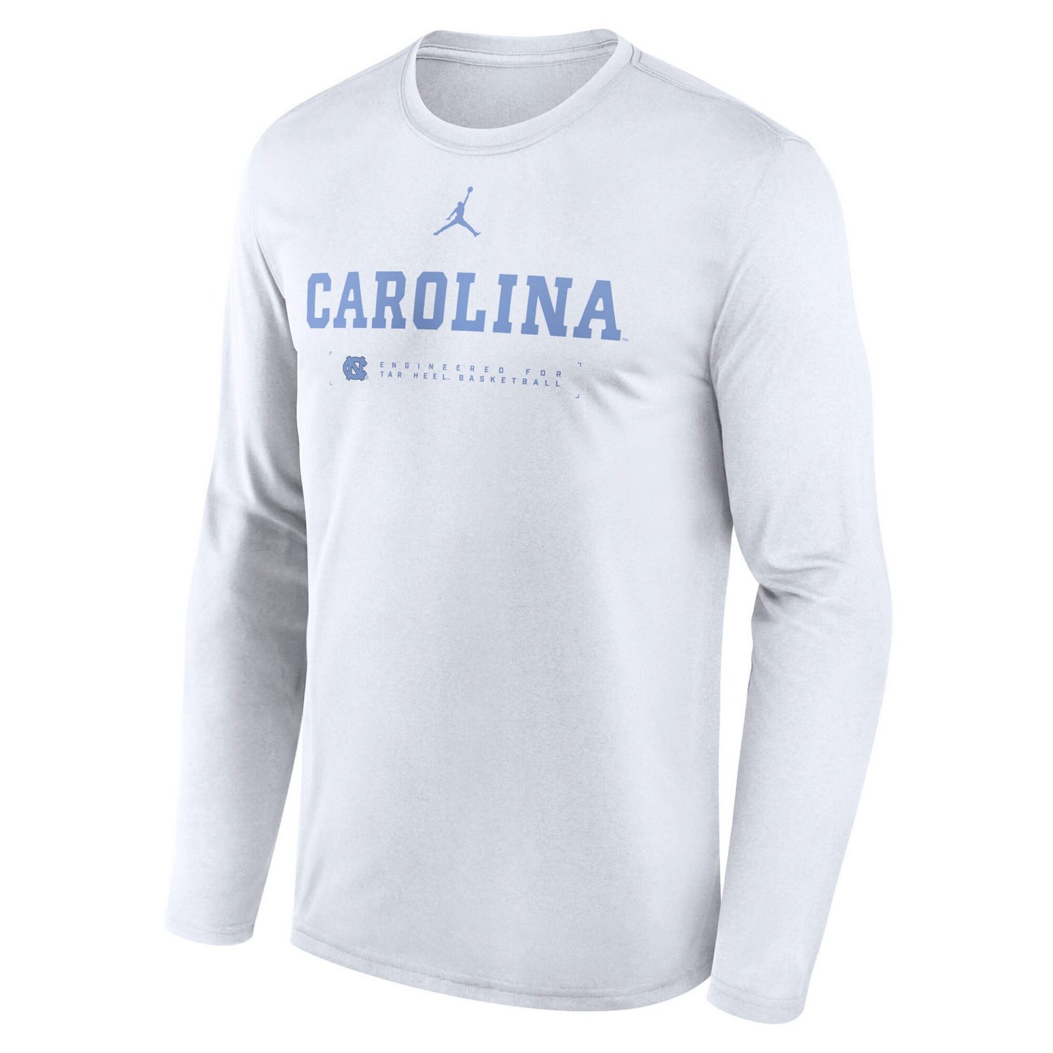 Jordan Brand North Carolina Tar Heels 2025 Courtside Basketball Shootaround Legend Dri-FIT Long Sleeve T-Shirt - view number 2