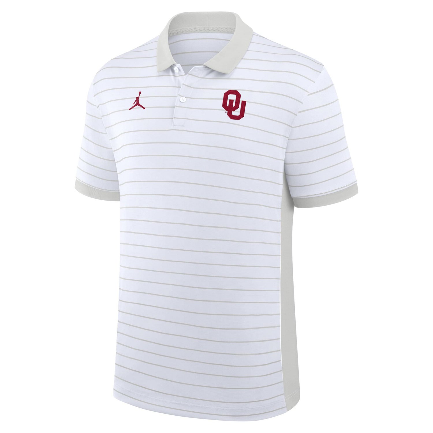 Jordan Brand Oklahoma Sooners 2025 Early Season Coaches Sideline Victory Stripe Performance Polo - view number 2