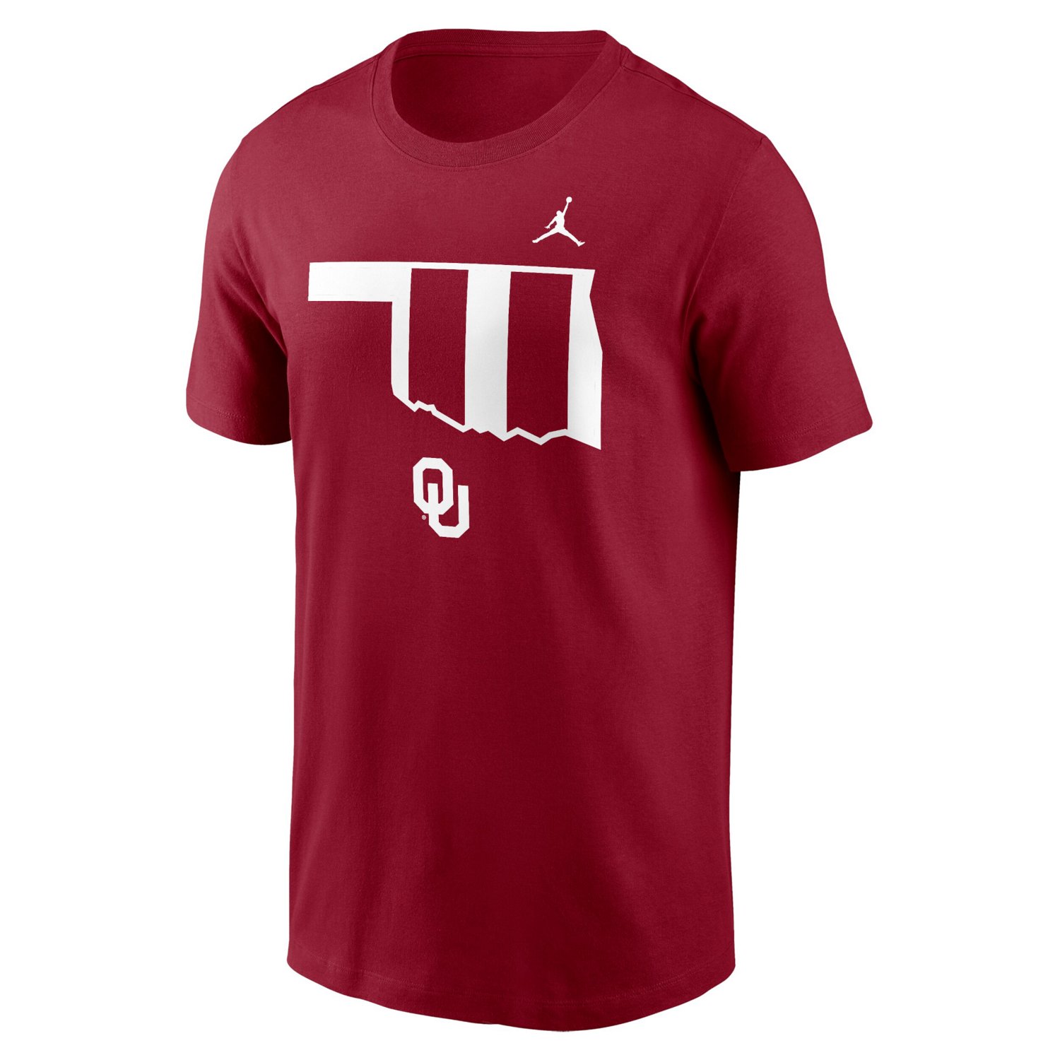 Jordan Brand Oklahoma Sooners Campus State Shape T-Shirt - view number 2
