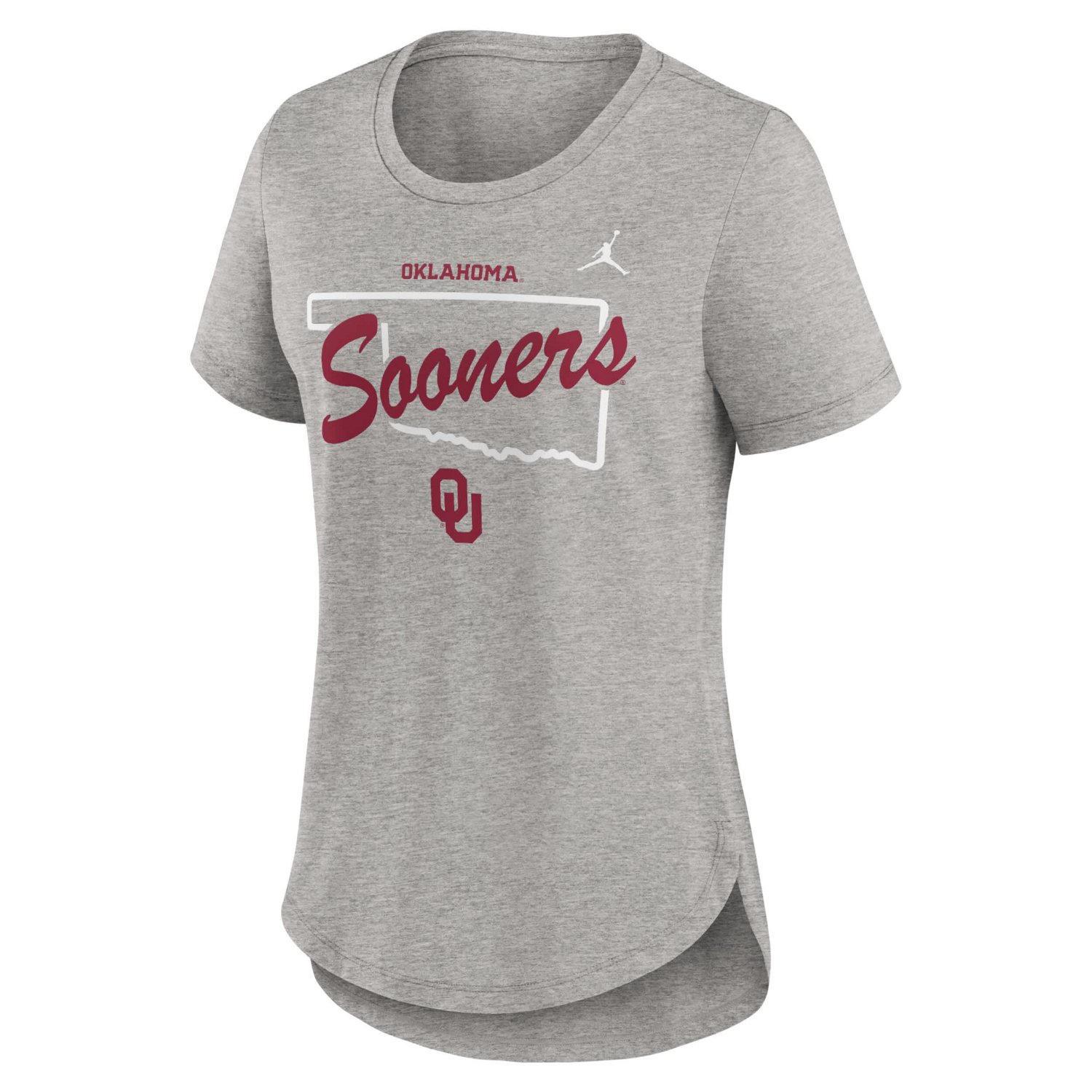 Jordan Brand Oklahoma Sooners Local Campus Location Mantra Tri-Blend T-Shirt                                                     - view number 2