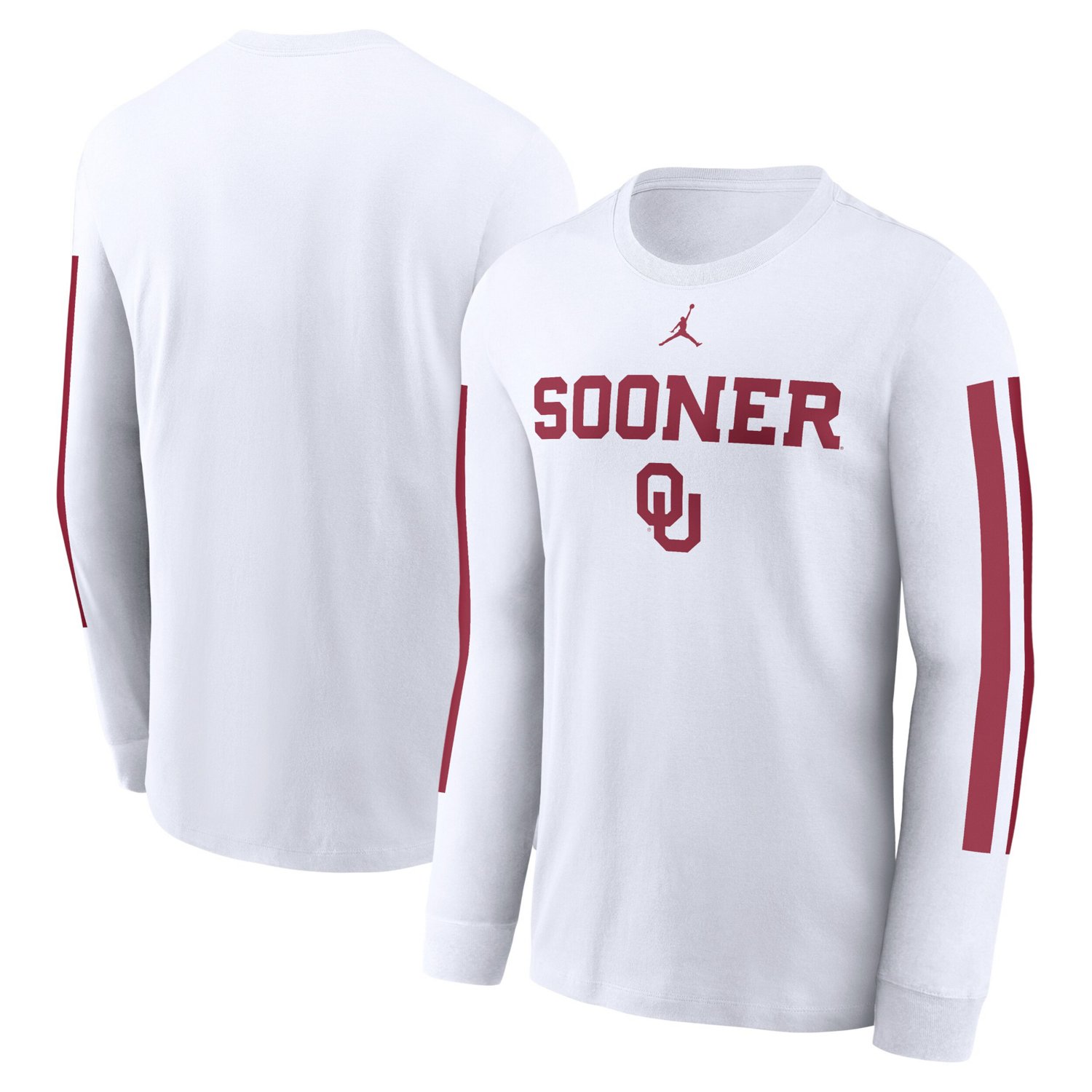 Jordan Brand Oklahoma Sooners Local Spirit Slogan Long Sleeve T-Shirt