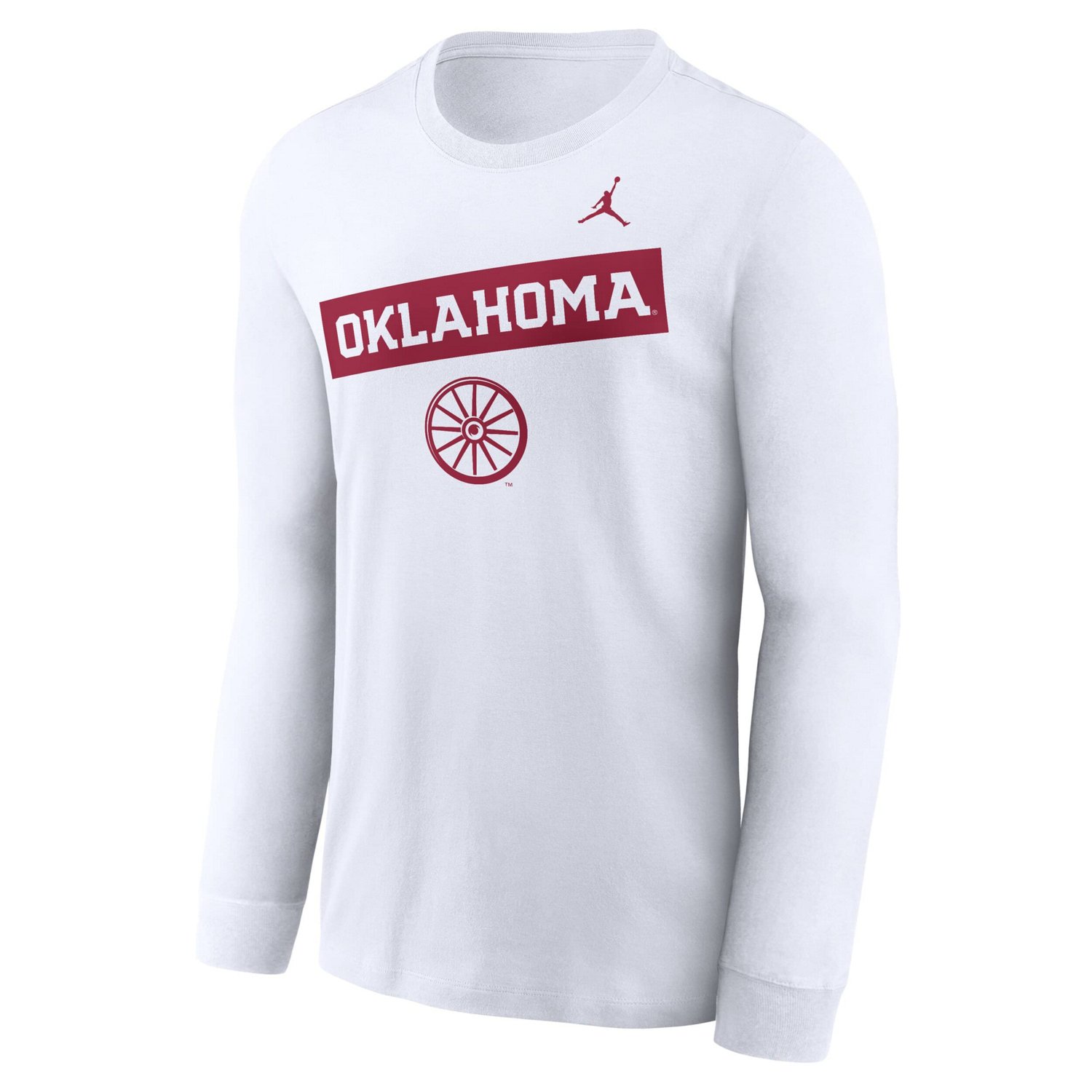 Jordan Brand Oklahoma Sooners Two-Hit Classic Location Long Sleeve T-Shirt                                                       - view number 2