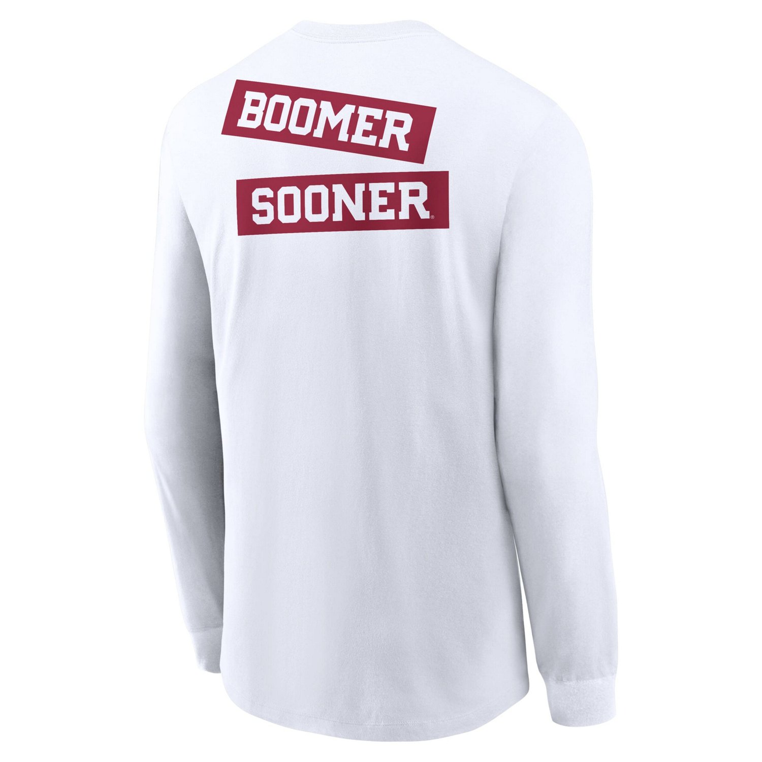 Jordan Brand Oklahoma Sooners Two-Hit Classic Location Long Sleeve T-Shirt                                                       - view number 3