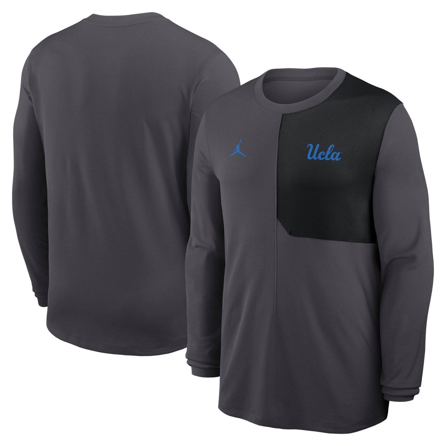 Jordan Brand UCLA Bruins 2025 Sideline Coach UV Dri-FIT Long Sleeve Shirt - view number 1