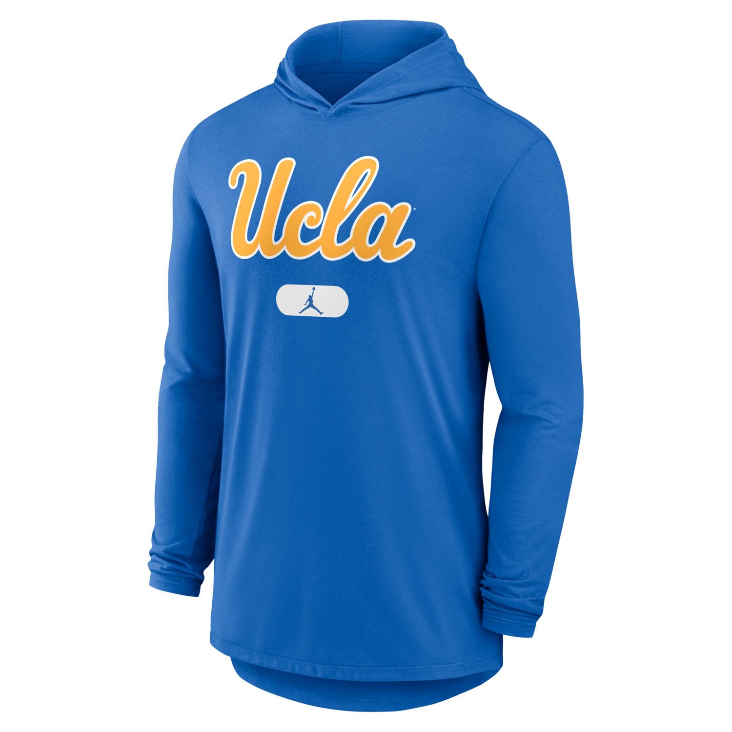 Jordan Brand UCLA Bruins Lightweight Performance Long Sleeve Hoodie T-Shirt                                                      - view number 2