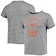 League Collegiate Wear Heathered Gray Texas Longhorns Hail Mary Football Victory Falls Tri-Blend T-Shirt                         - view number 1 selected