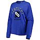 League Collegiate Wear Heathered Kentucky Wildcats Team Seal Victory Falls Oversized Tri-Blend Long Sleeve T-Shirt               - view number 2