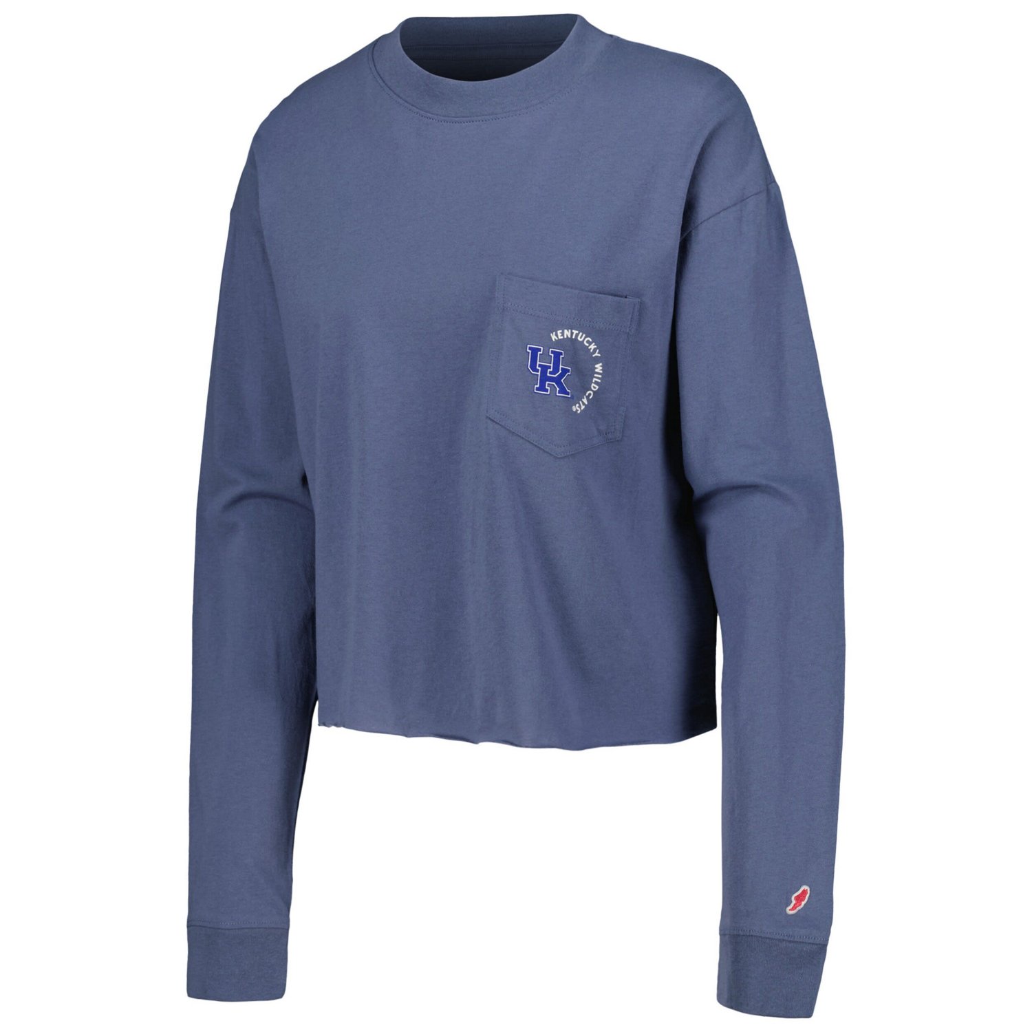 League Collegiate Wear Kentucky Wildcats Clothesline Midi Long Sleeve Cropped T-Shirt - view number 2