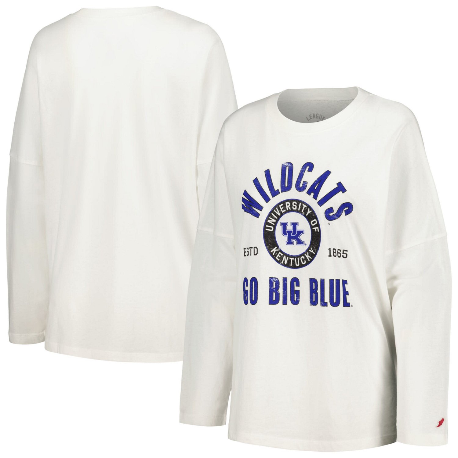 League Collegiate Wear Kentucky Wildcats Clothesline Oversized Long Sleeve T-Shirt