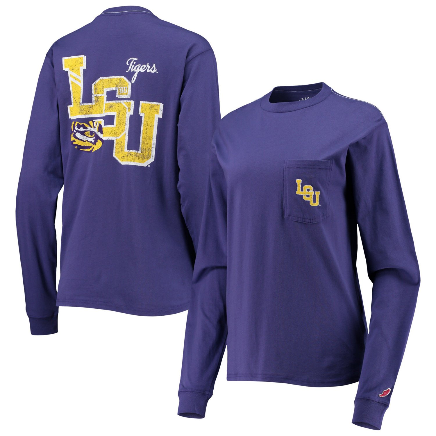 Men's Collegiate PFG Terminal Tackle™ Long Sleeve Shirt - Big - LSU