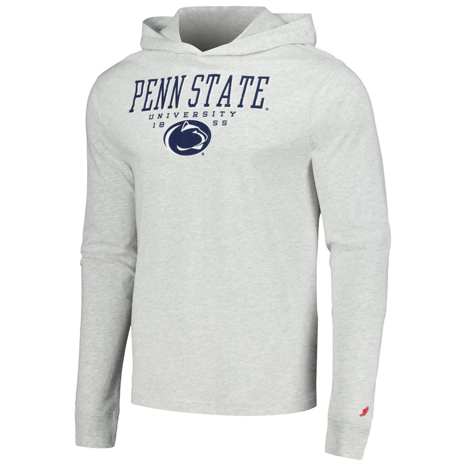 League Collegiate Wear Penn State Nittany Lions Team Stack Tumble Long Sleeve Hooded T-Shirt - view number 2