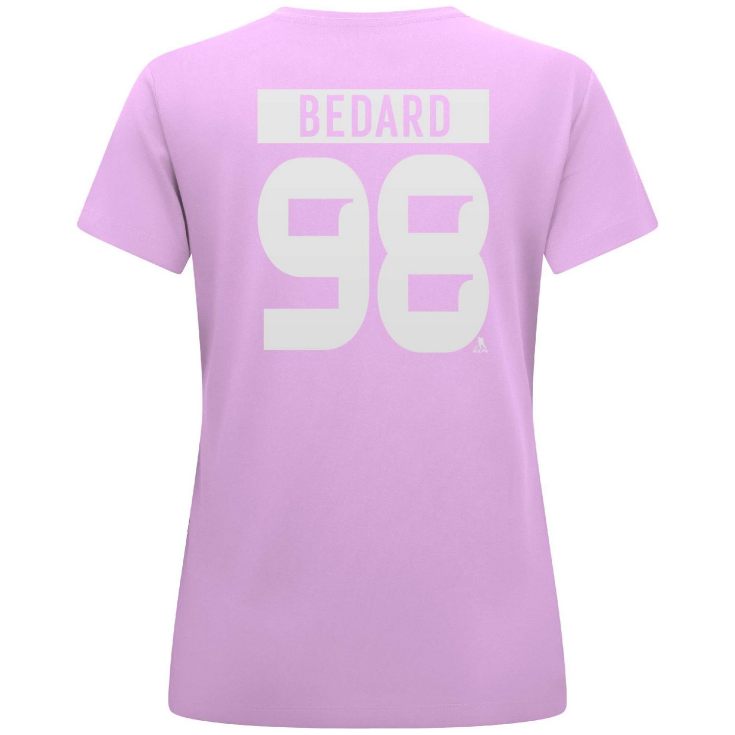 Levelwear Connor Bedard Chicago Blackhawks Hockey Fights Cancer Anthem Name  Number T-Shirt                                      - view number 3