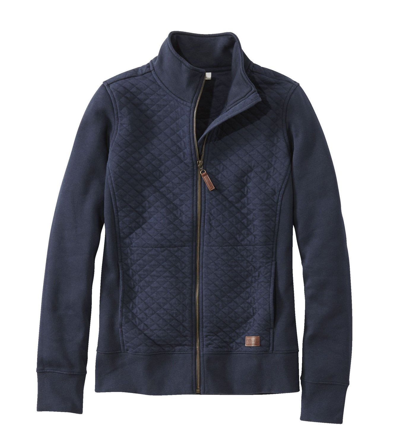 L.L. Bean Women's Quilted Full-Zip Sweatshirt - view number 3