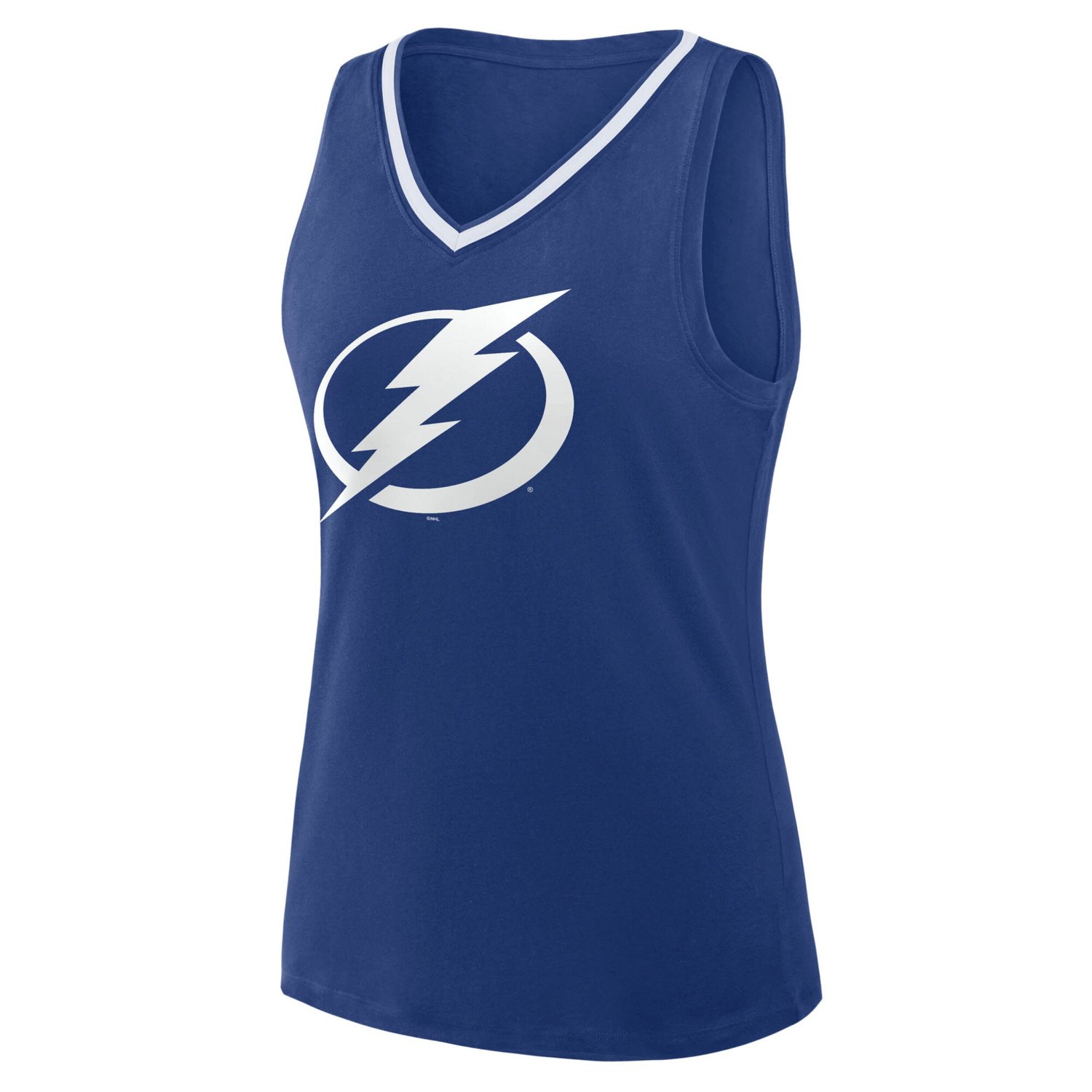Logo Athletic Tampa Bay Lightning Stellar Win V-Neck Tank Top - view number 2