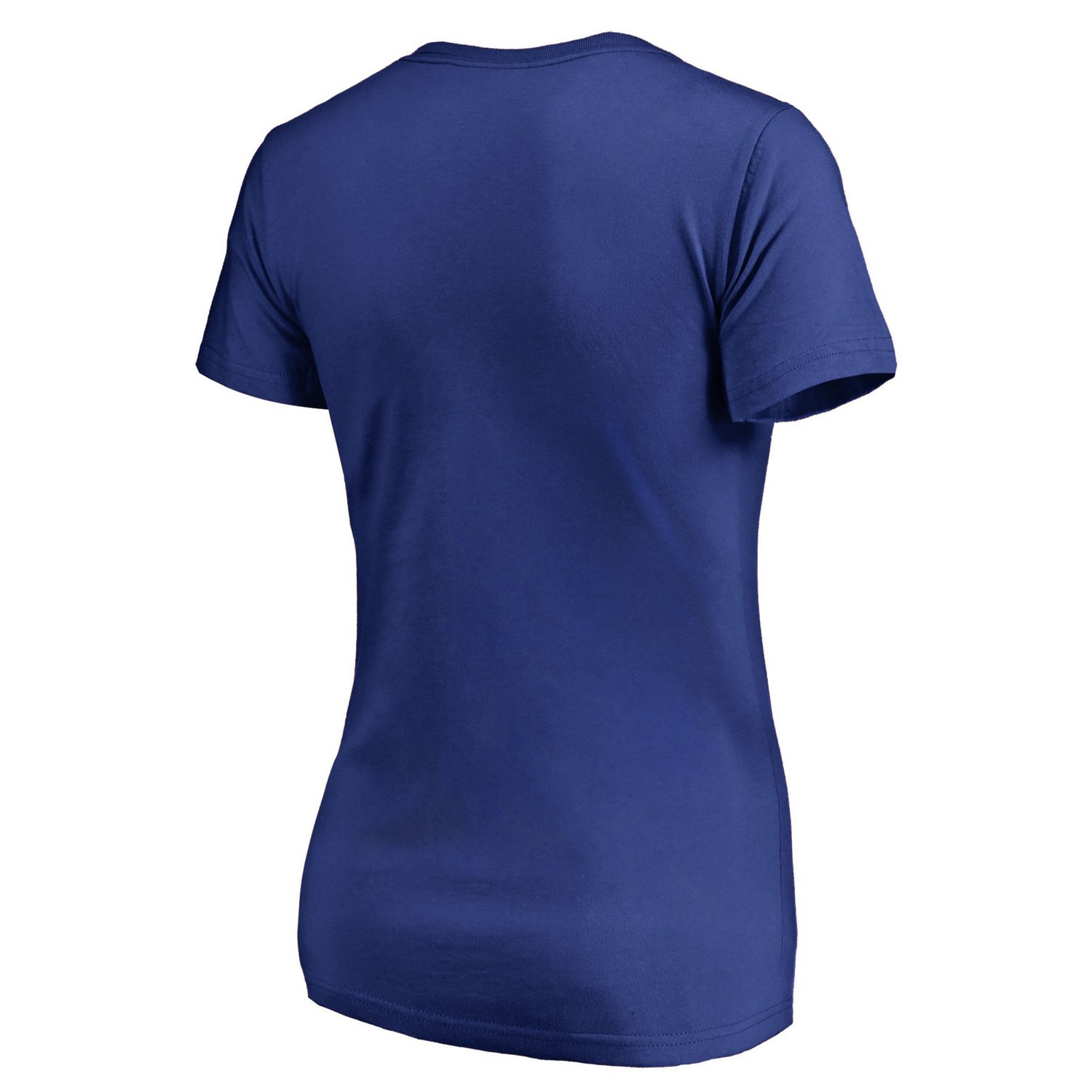 Los Angeles Dodgers Splatter Logo V-Neck T-Shirt - view number 3