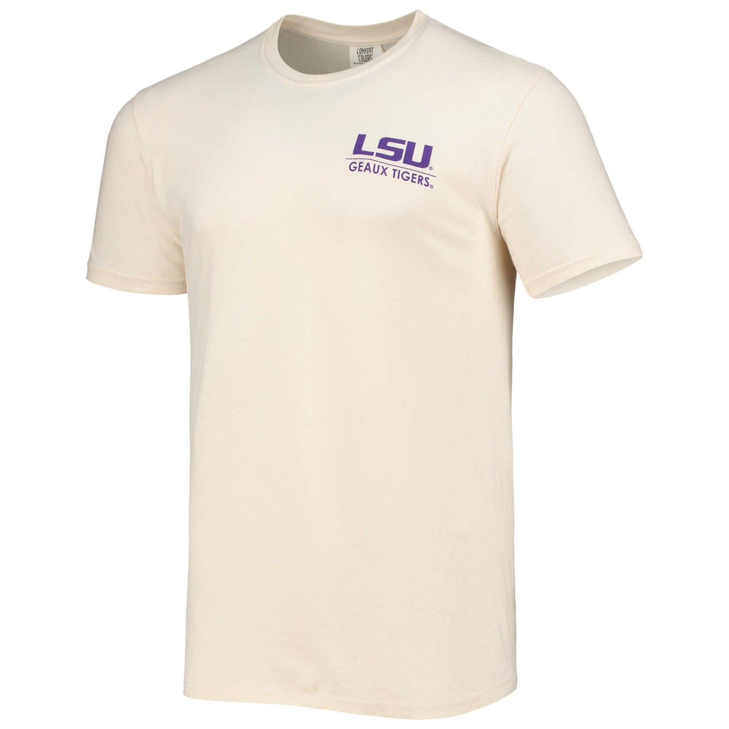 LSU Tigers Landscape Shield Comfort Colors T-Shirt                                                                               - view number 2