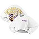 LSU Tigers Raw Hem Cropped Spirit Jersey Long Sleeve T-Shirt                                                                     - view number 1 selected