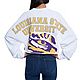 LSU Tigers Raw Hem Cropped Spirit Jersey Long Sleeve T-Shirt                                                                     - view number 4