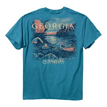 Magellan Men's Georgia Canoe Lake T-shirt                                                                                       