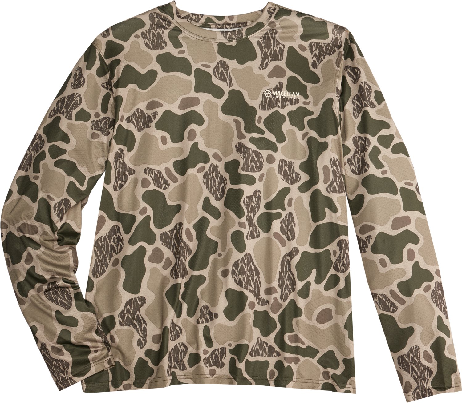 Magellan Outdoors Hunt Gear Men's Eagle Pass Tech Mesh Long Sleeve T-shirt - view number 3