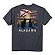 Magellan Outdoors Men's Alabama Dock Dog Graphic T-shirt                                                                         - view number 1 image