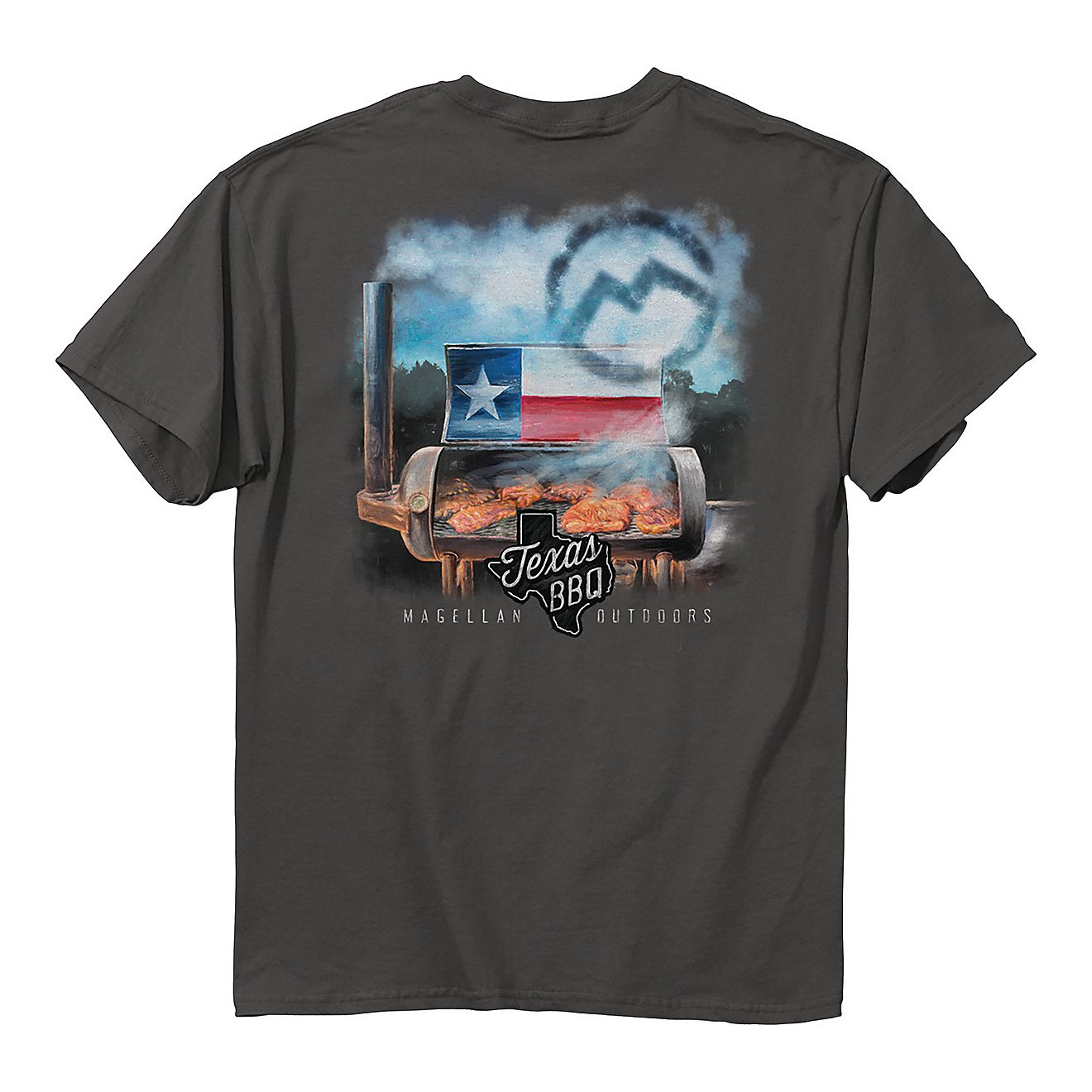 Magellan Outdoors Texas BBQ Smoker Graphic T-Shirt                                                                               - view number 1