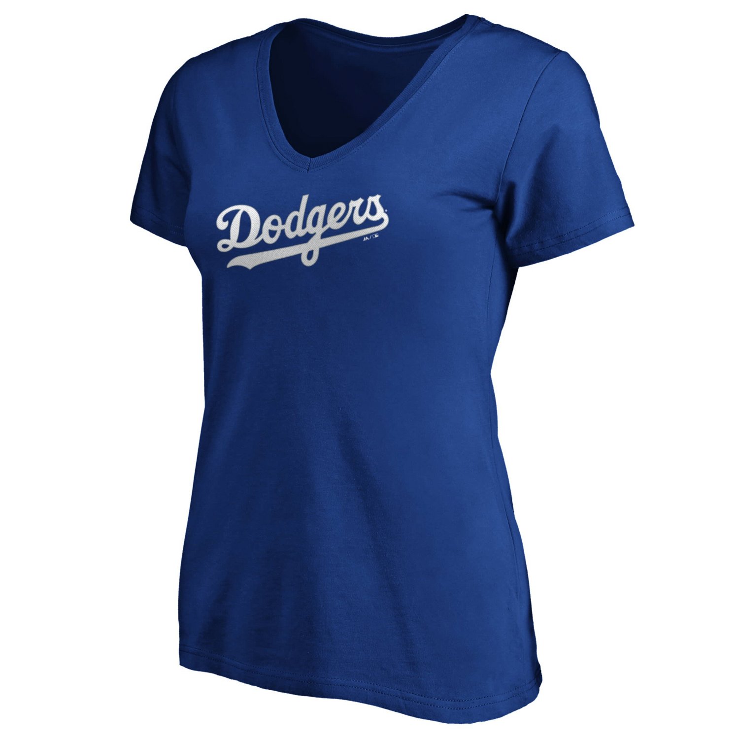 Majestic Corey Seager Los Angeles Dodgers Official Player Name  Number V-Neck T-Shirt - view number 2