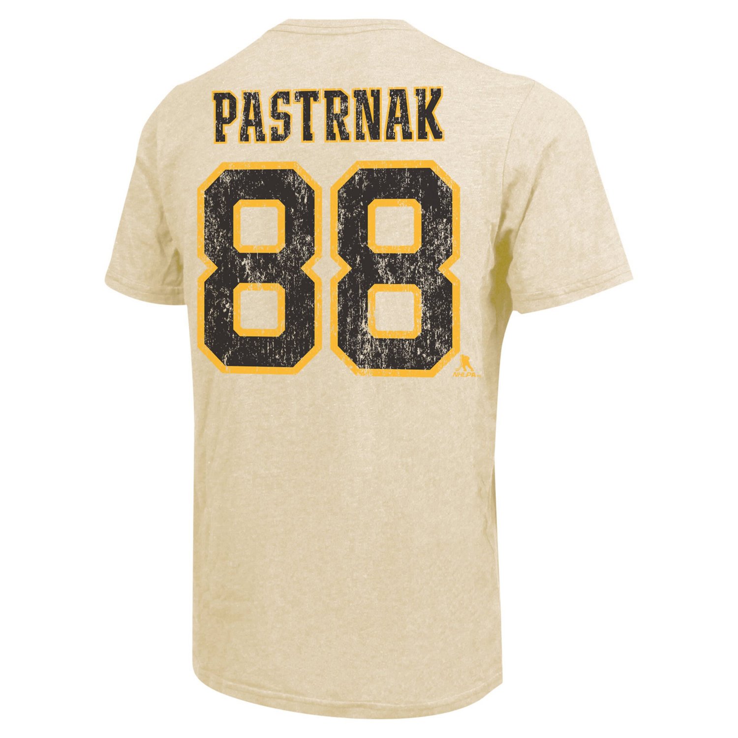 Majestic Threads David Pastrnak Boston Bruins Dynasty Name  Number Tri-Blend T-Shirt