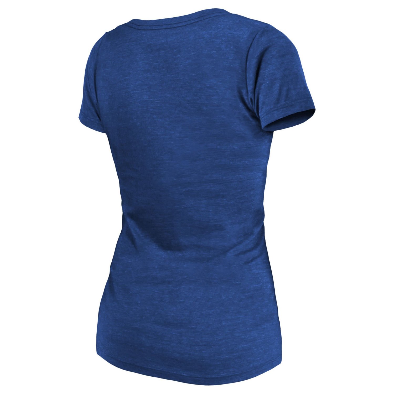 Majestic Threads Los Angeles Dodgers 2025 National League Champions Hullabaloo Tri-Blend Modest V-Neck T-Shirt - view number 3