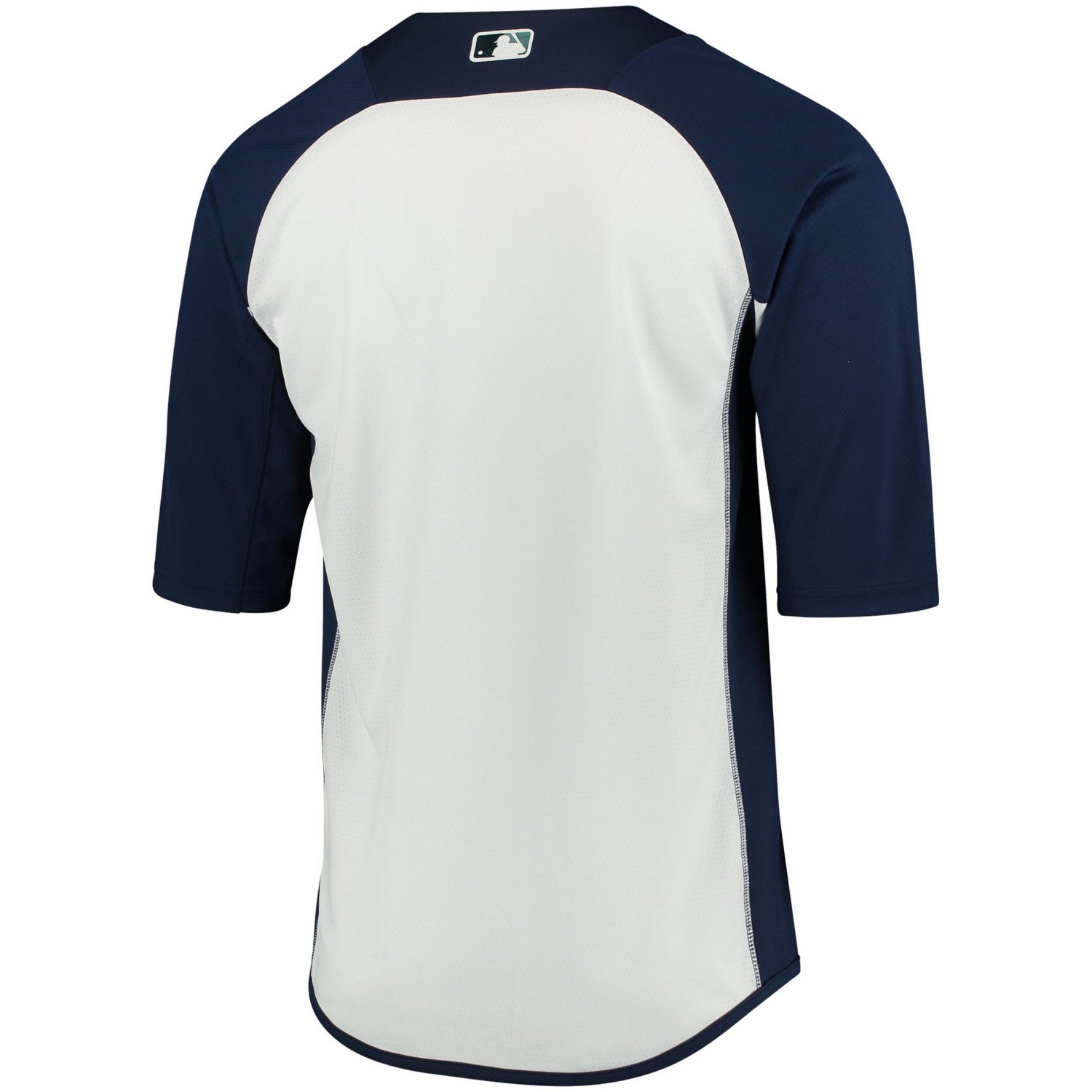 Majestic White San Diego Padres Authentic Collection On-Field 3 4-Sleeve Batting Practice Jersey - view number 4