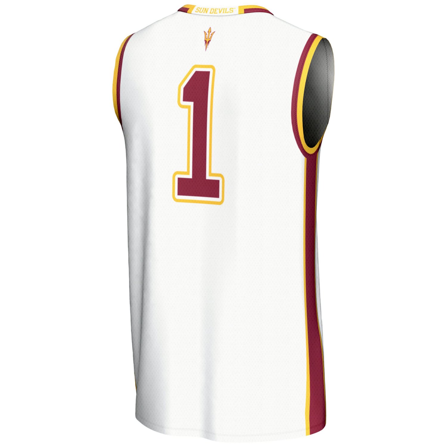 Male GameDay Greats 1 Arizona State Sun Devils Lightweight Basketball Jersey - view number 3