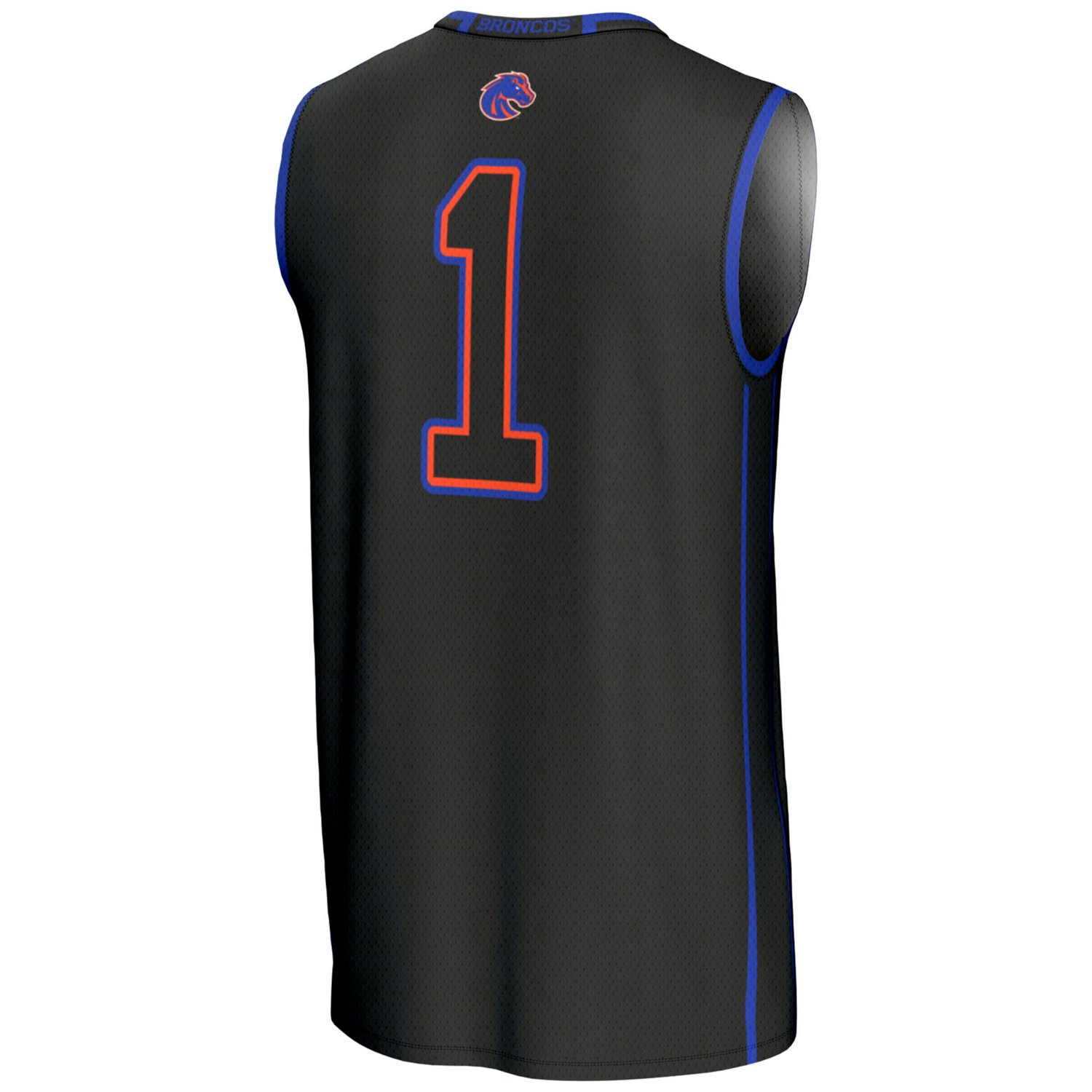 Male GameDay Greats 1 Boise State Broncos Lightweight Basketball Jersey - view number 3