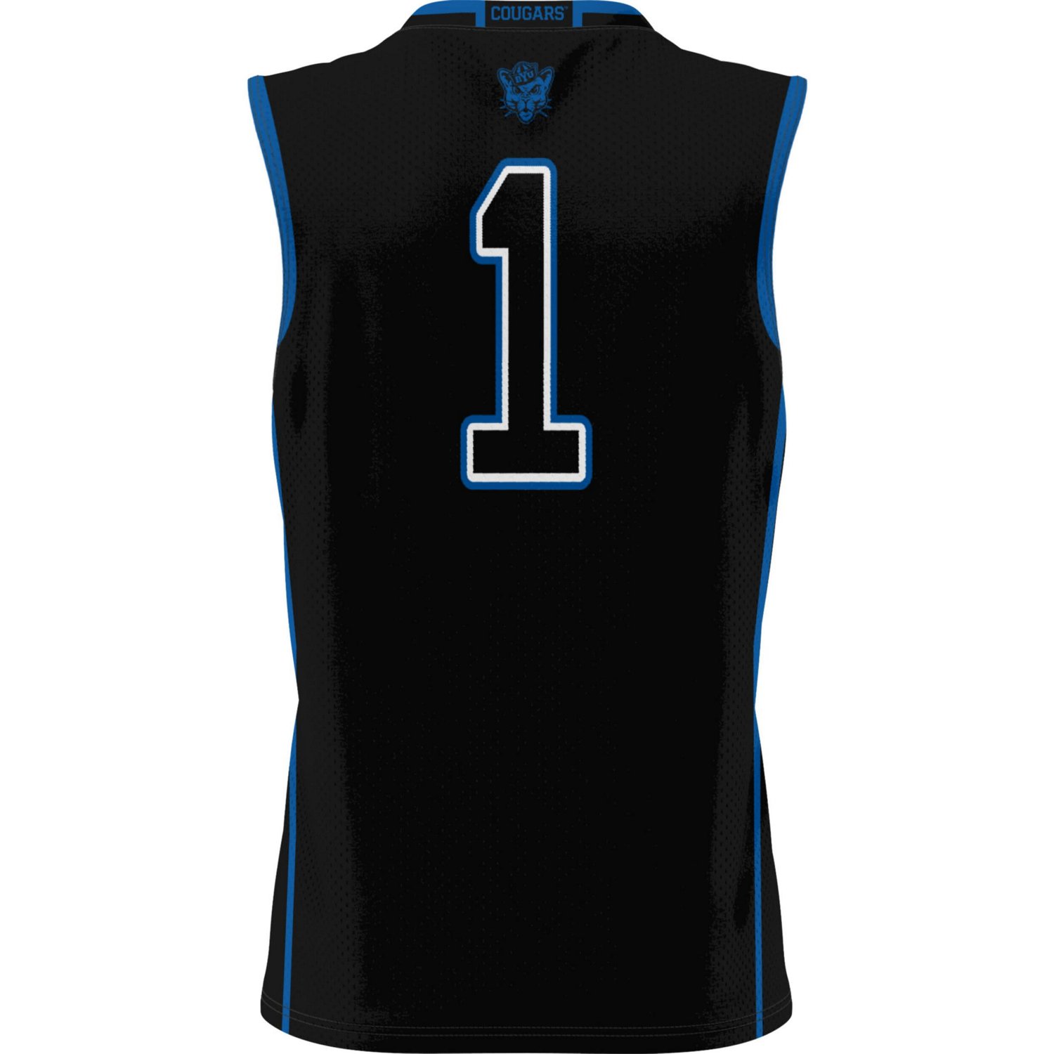 Male GameDay Greats 1 BYU Cougars Lightweight Basketball Jersey - view number 3