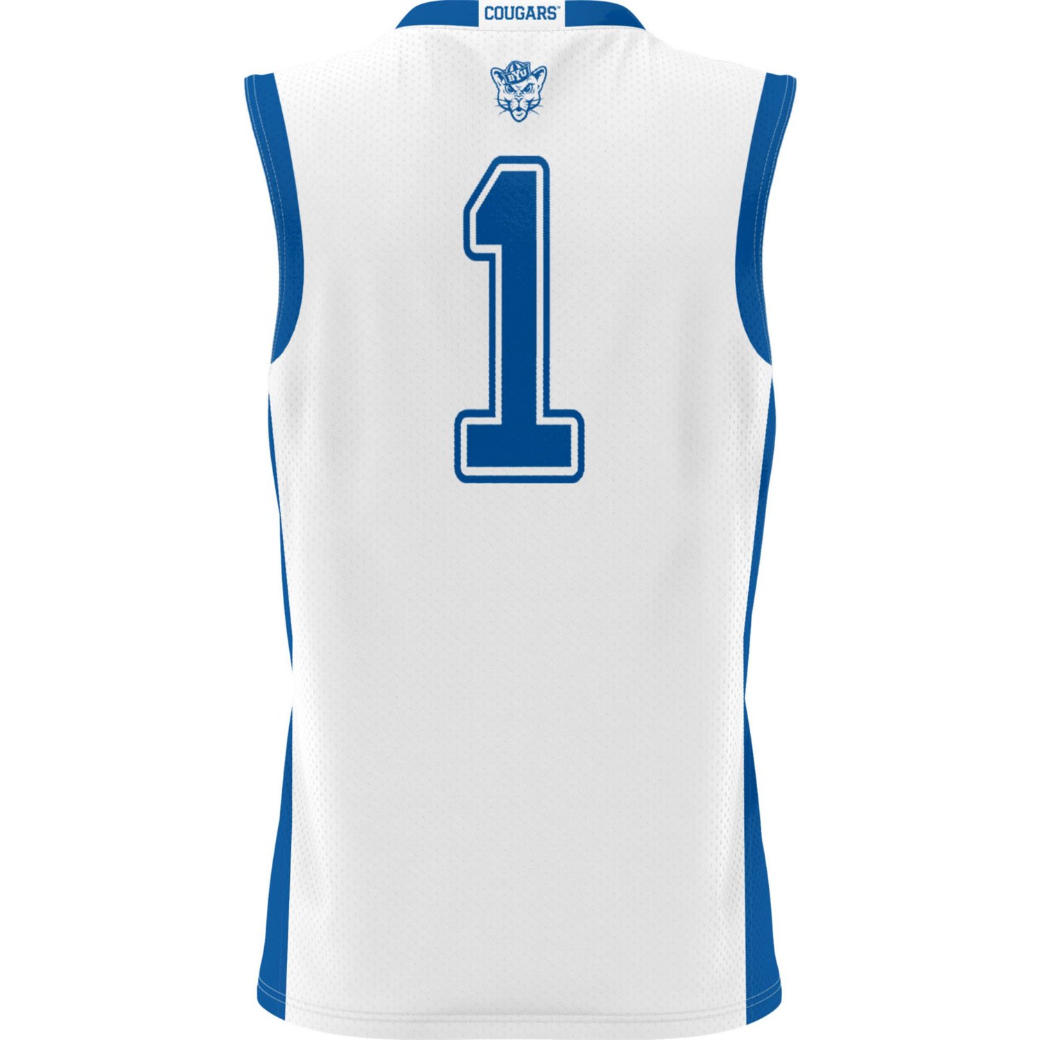 Male GameDay Greats 1 BYU Cougars Lightweight Basketball Jersey - view number 3