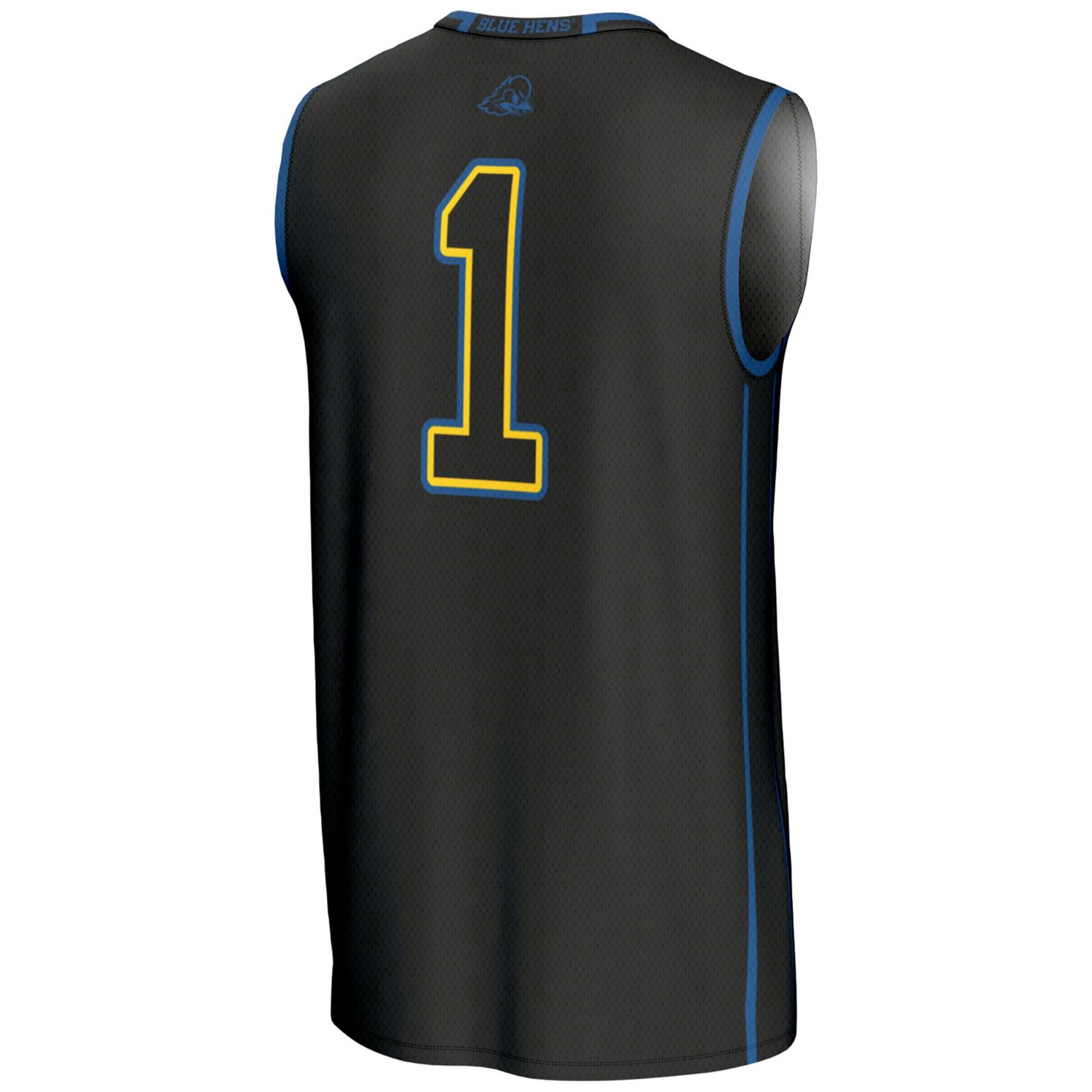 Male GameDay Greats 1 Delaware Fightin' Blue Hens Lightweight Basketball Jersey - view number 3