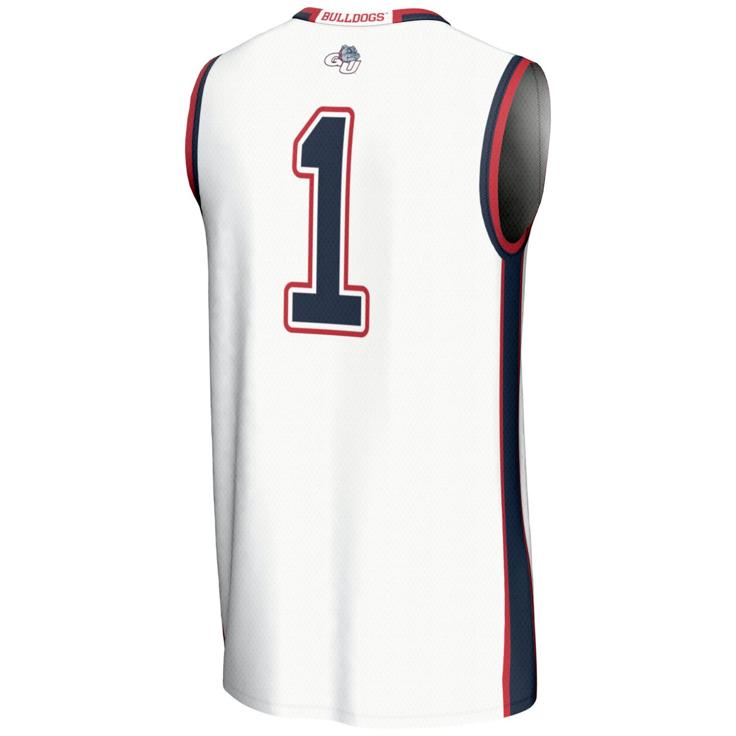 Male GameDay Greats 1 Gonzaga Bulldogs Lightweight Basketball Jersey - view number 3